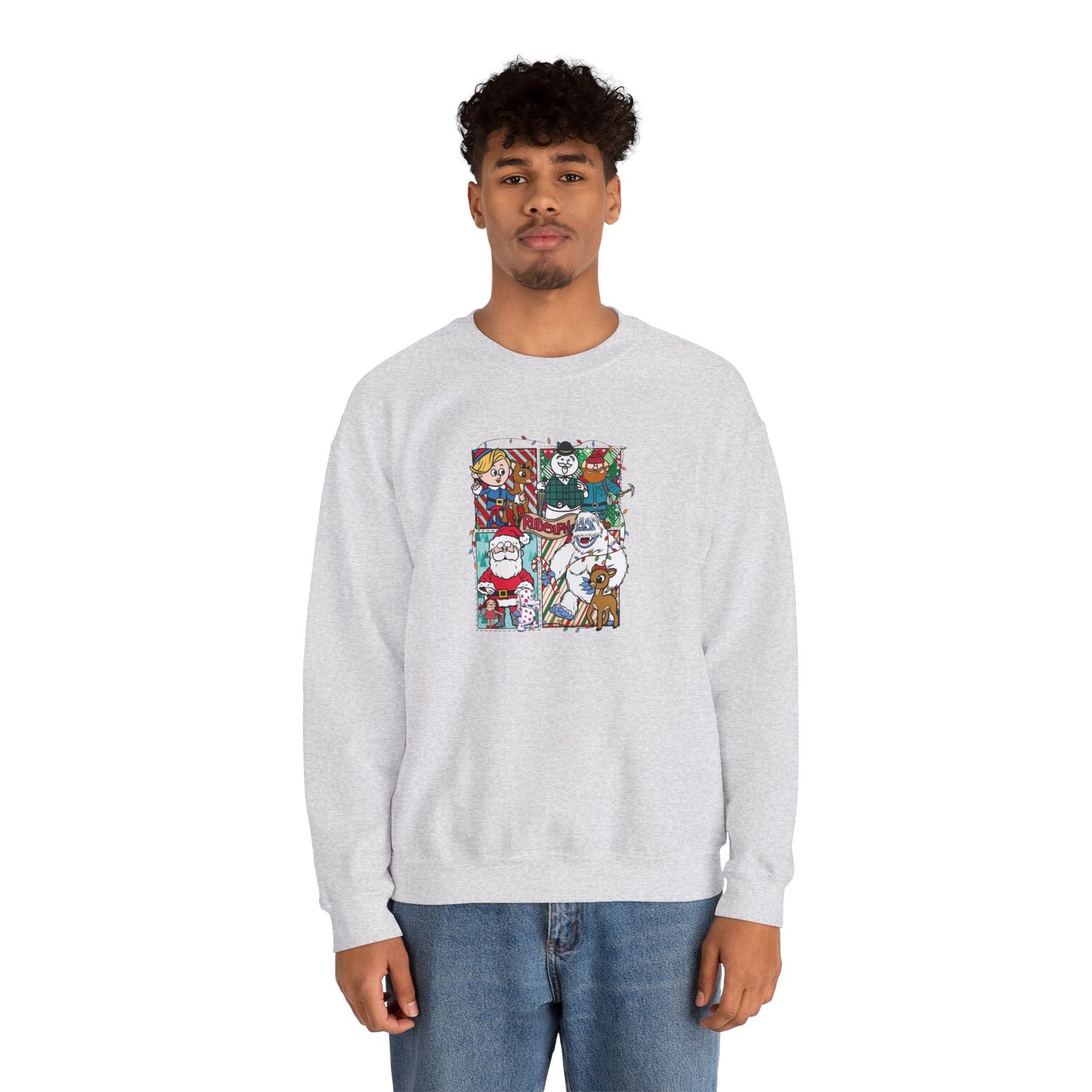 Rudolph Unisex Heavy Blend™ Crewneck Sweatshirt