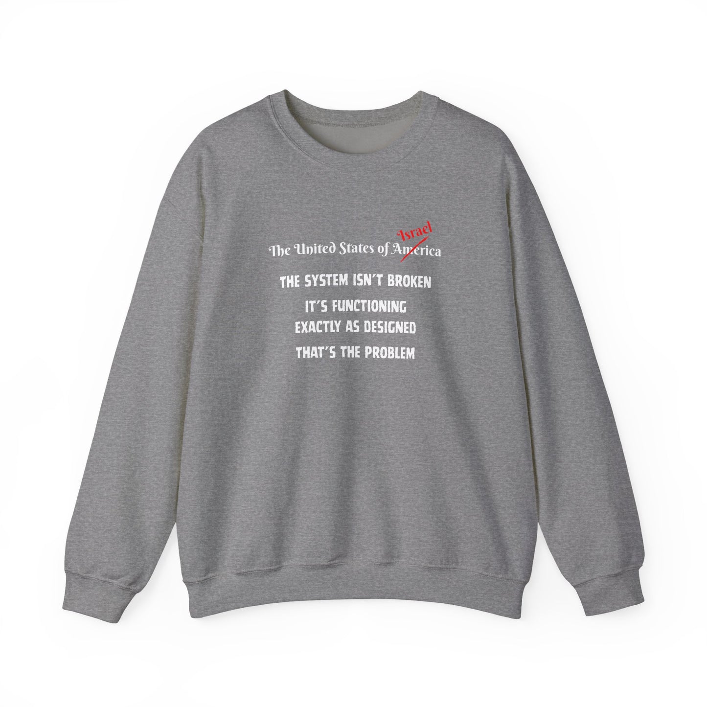 The System Unisex Heavy Blend™ Crewneck Sweatshirt