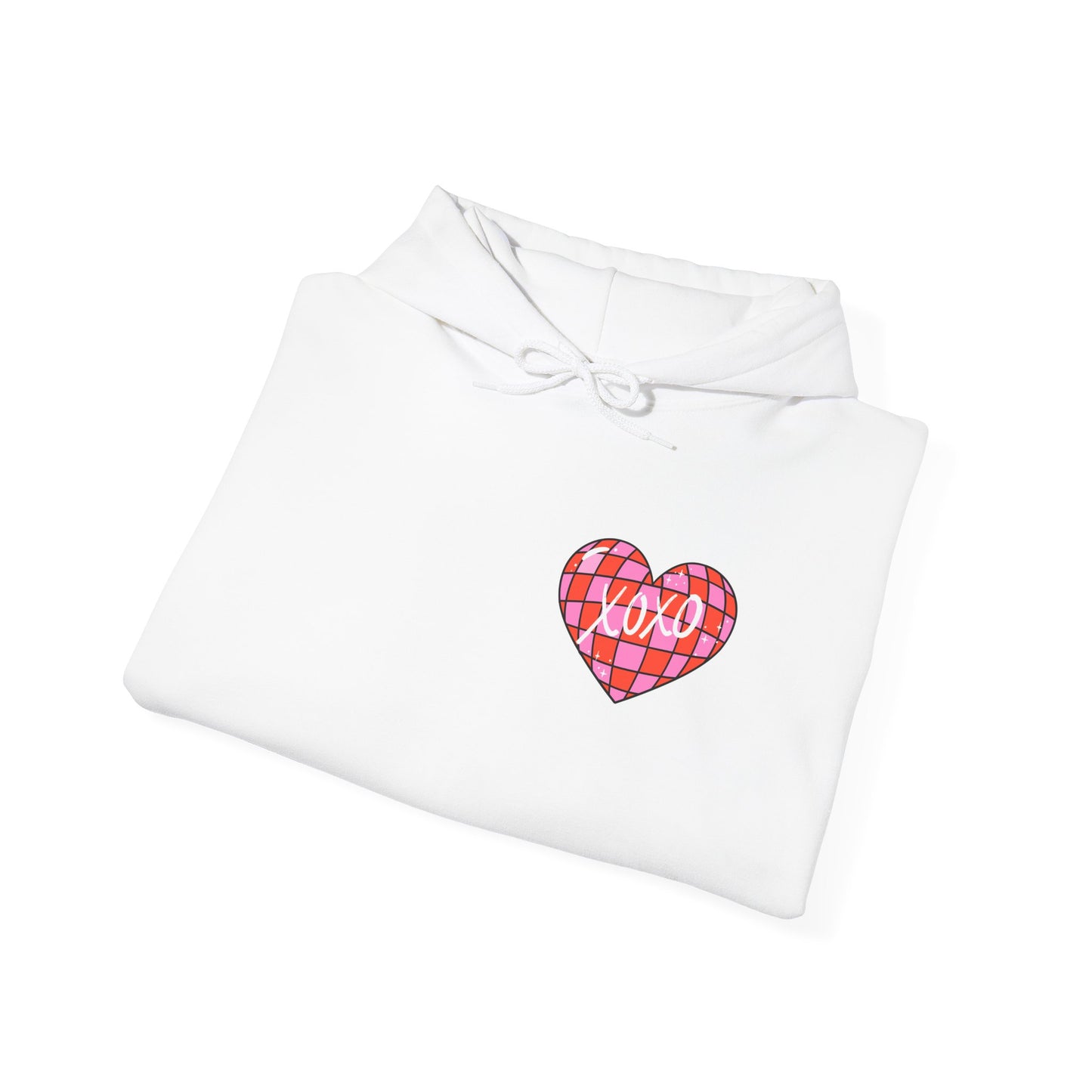 XOXO Hearts Unisex Heavy Blend™ Hooded Sweatshirt