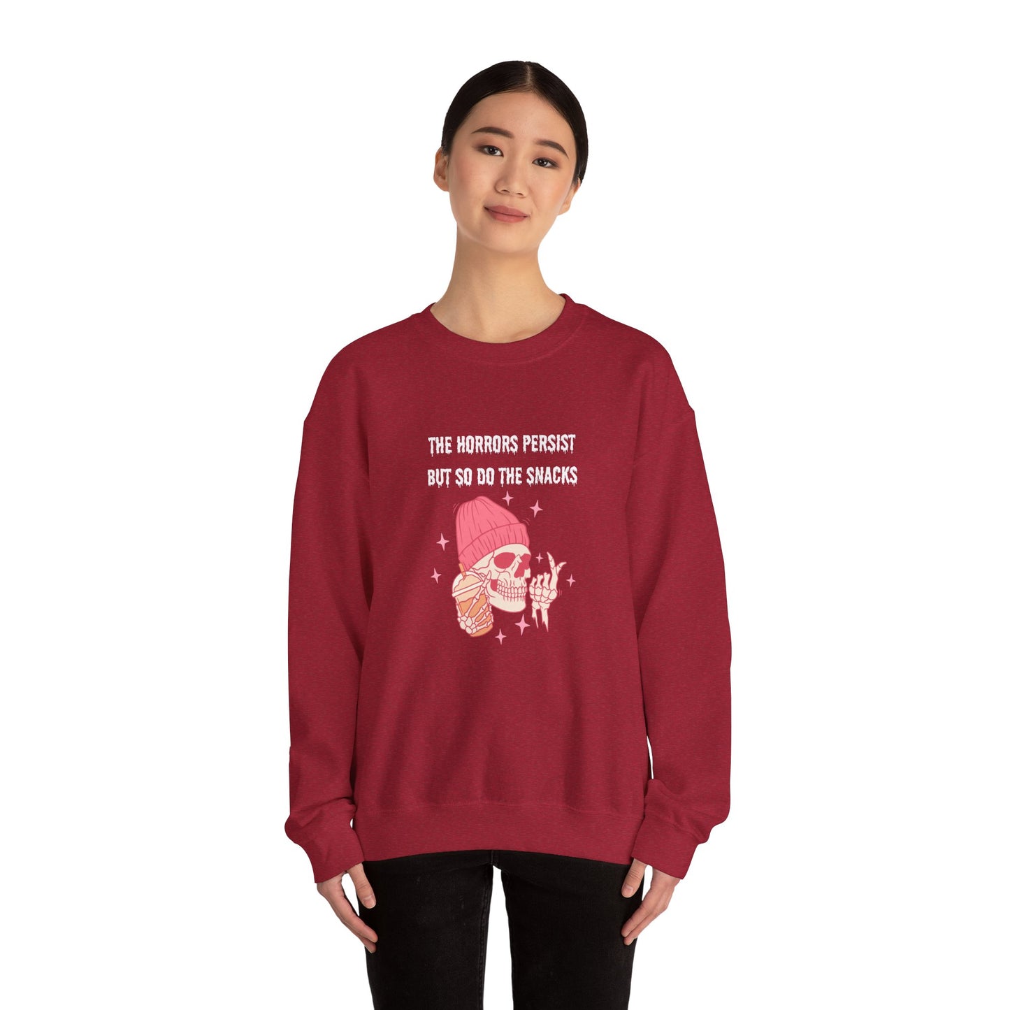 Horrors Persist Unisex Heavy Blend™ Crewneck Sweatshirt