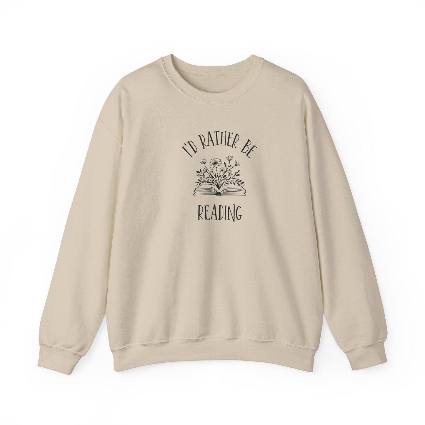 I'd Rather Be Reading Heavy Blend™ Crewneck Sweatshirt