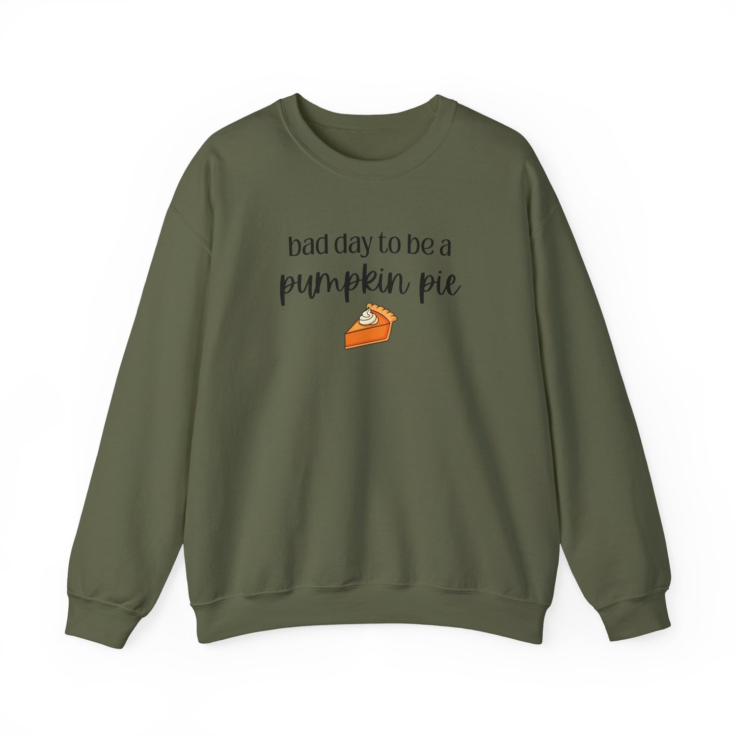 Bad Day to be a Pumpkin Pie Unisex Heavy Blend™ Crewneck Sweatshirt