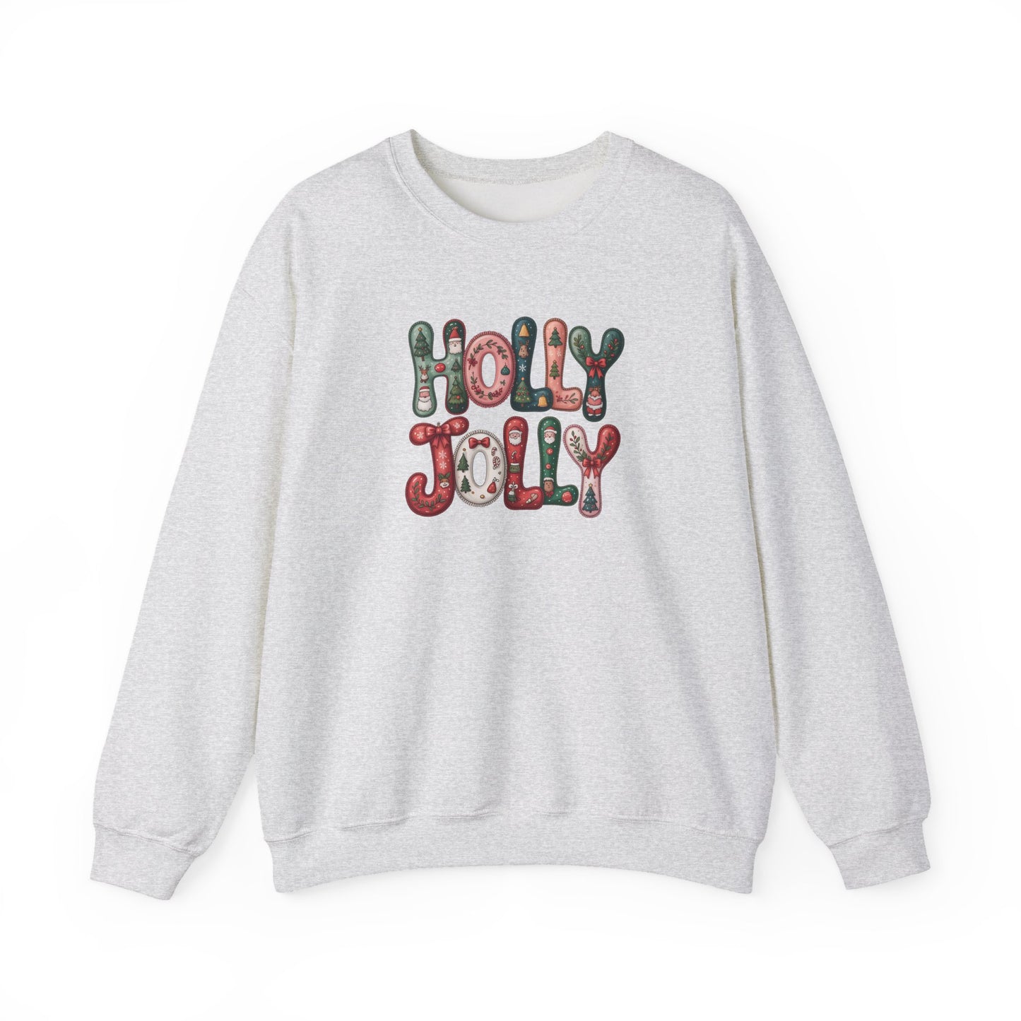 Holly Jolly Unisex Heavy Blend™ Crewneck Sweatshirt