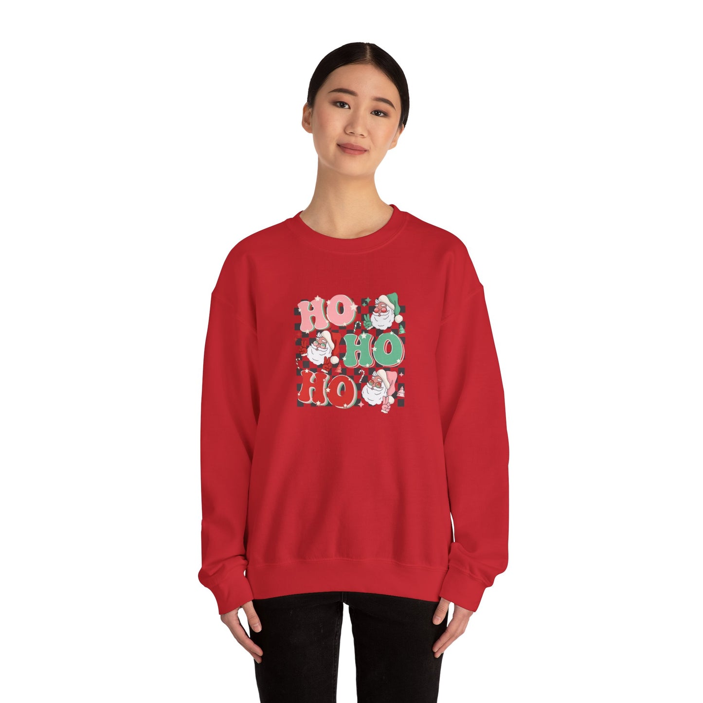 Ho Ho Ho Heavy Blend™ Crewneck Sweatshirt