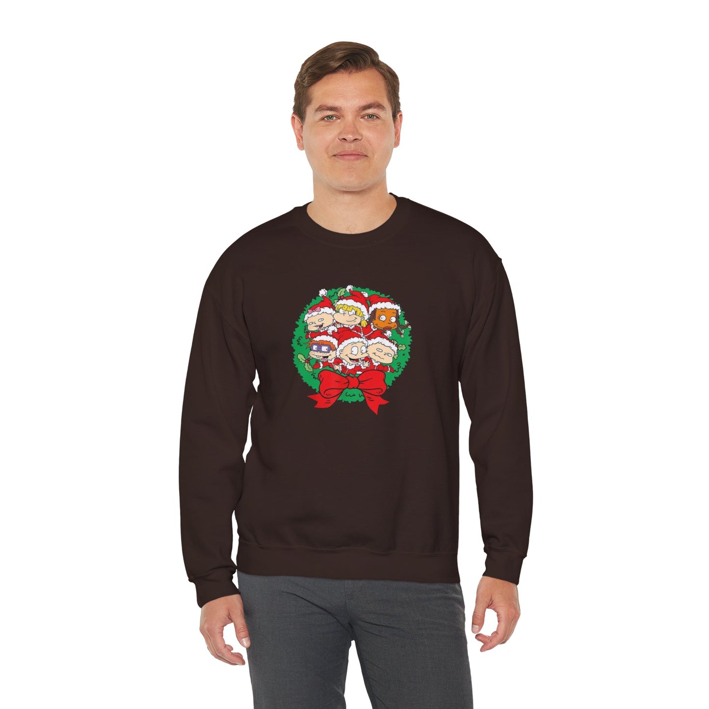 Rugrats Christmas Unisex Heavy Blend™ Crewneck Sweatshirt