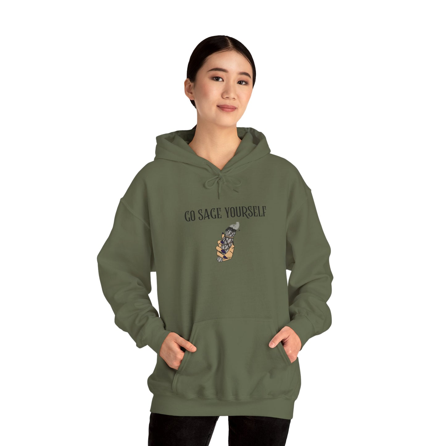 GO SAGE YOURSELF Heavy Blend™ Hooded Sweatshirt