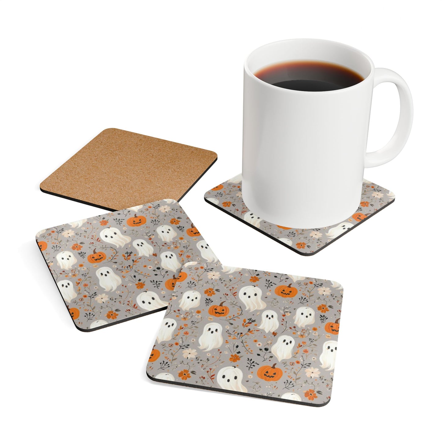 Corkwood Coaster Set
