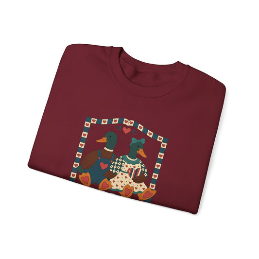 Vintage Geese Unisex Heavy Blend™ Crewneck Sweatshirt