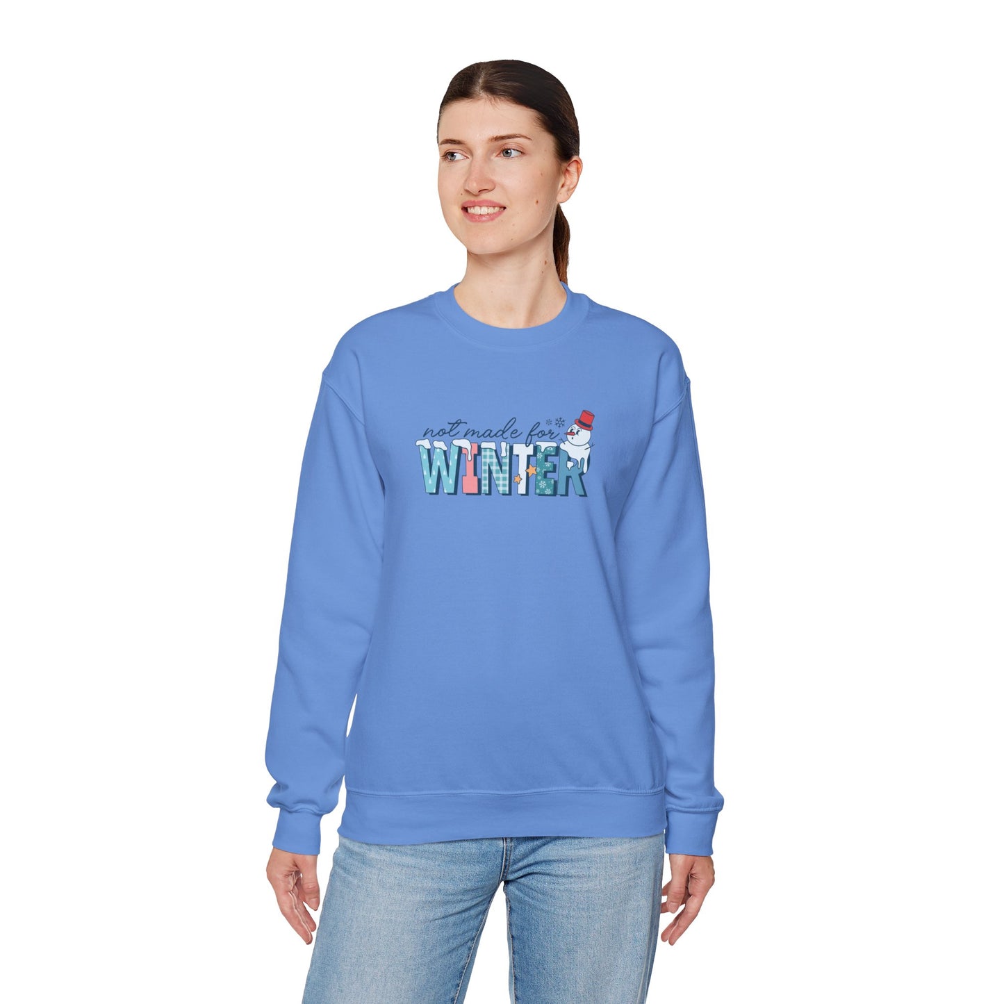 Not Made For Winter Heavy Blend™ Crewneck Sweatshirt