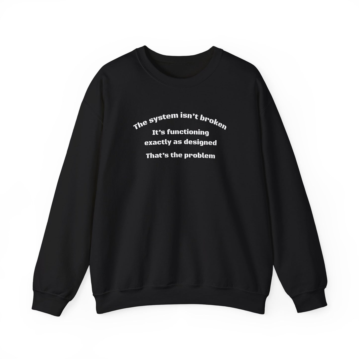The System Unisex Heavy Blend™ Crewneck Sweatshirt
