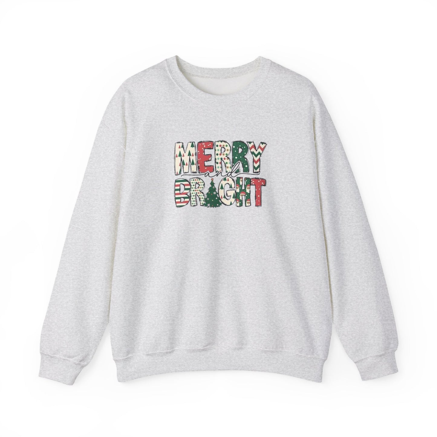 Merry & Bright Unisex Heavy Blend™ Crewneck Sweatshirt