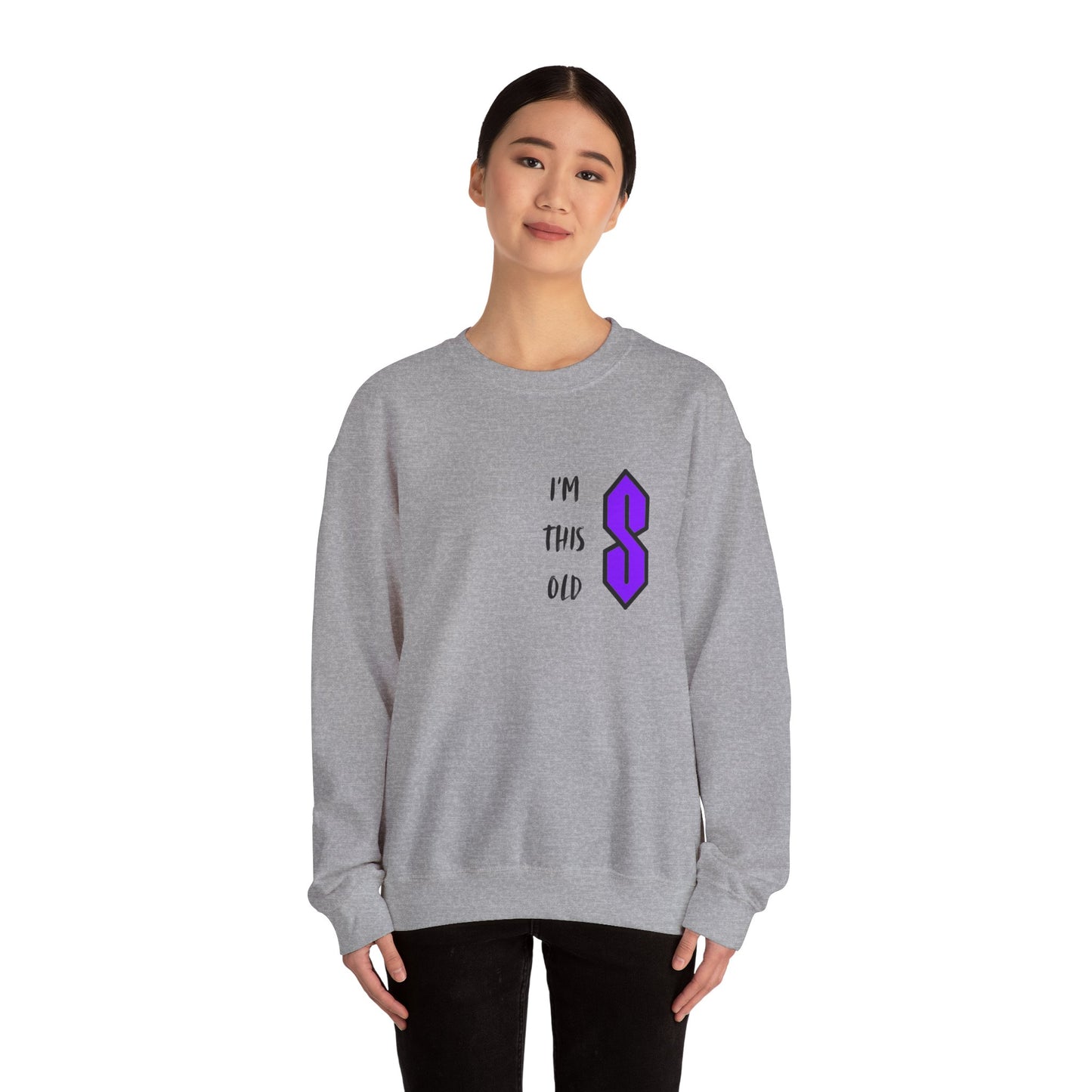 I'm This Old 90's Unisex Heavy Blend™ Crewneck Sweatshirt