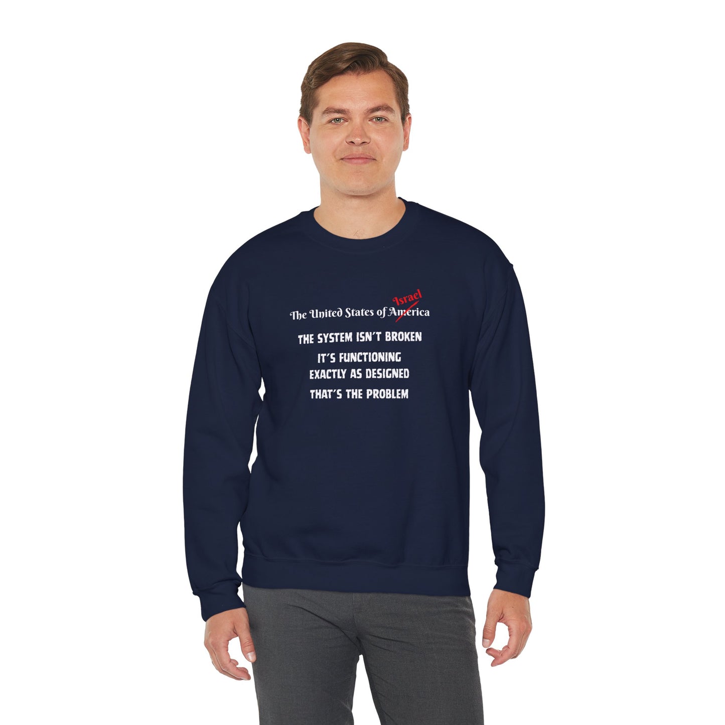 The System Unisex Heavy Blend™ Crewneck Sweatshirt