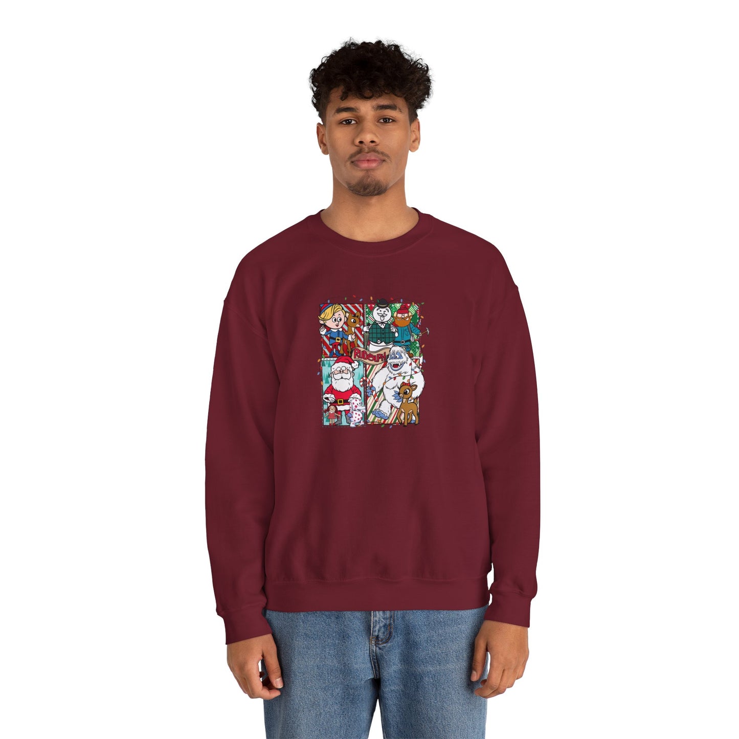Rudolph Unisex Heavy Blend™ Crewneck Sweatshirt