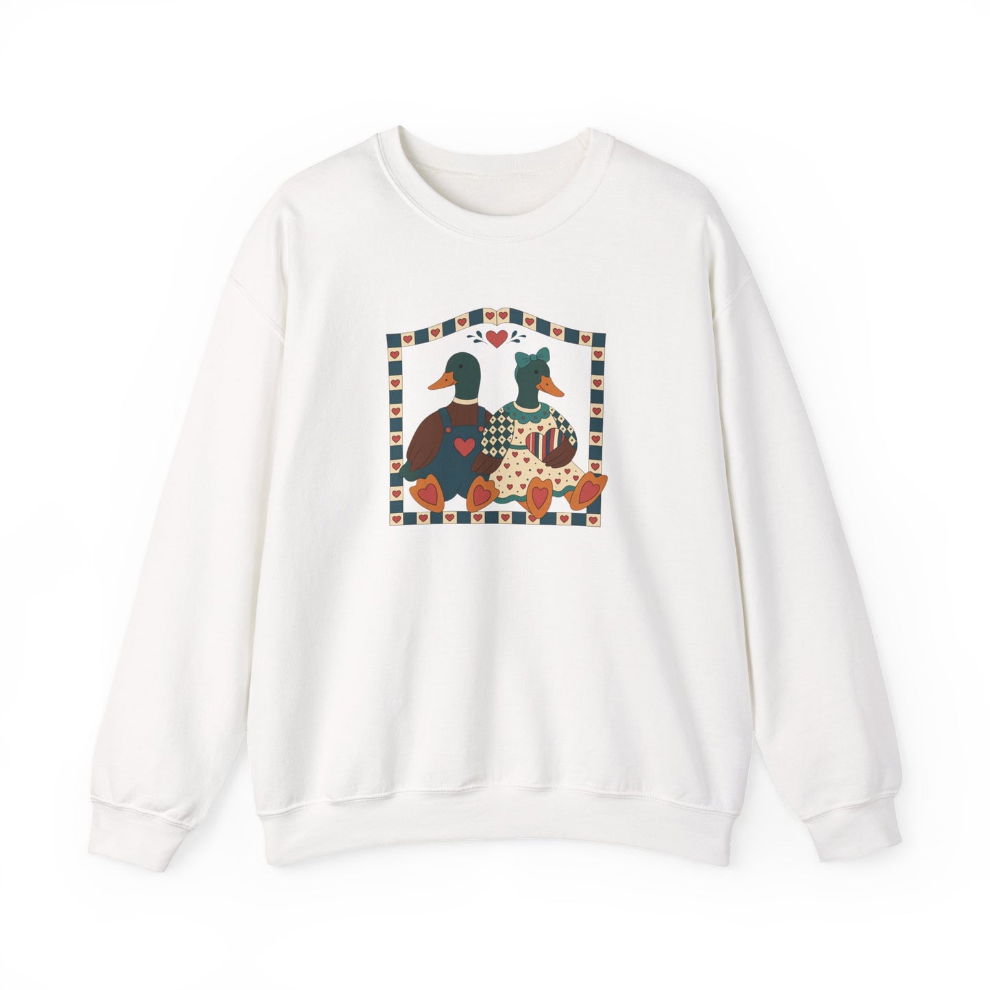 Vintage Geese Unisex Heavy Blend™ Crewneck Sweatshirt