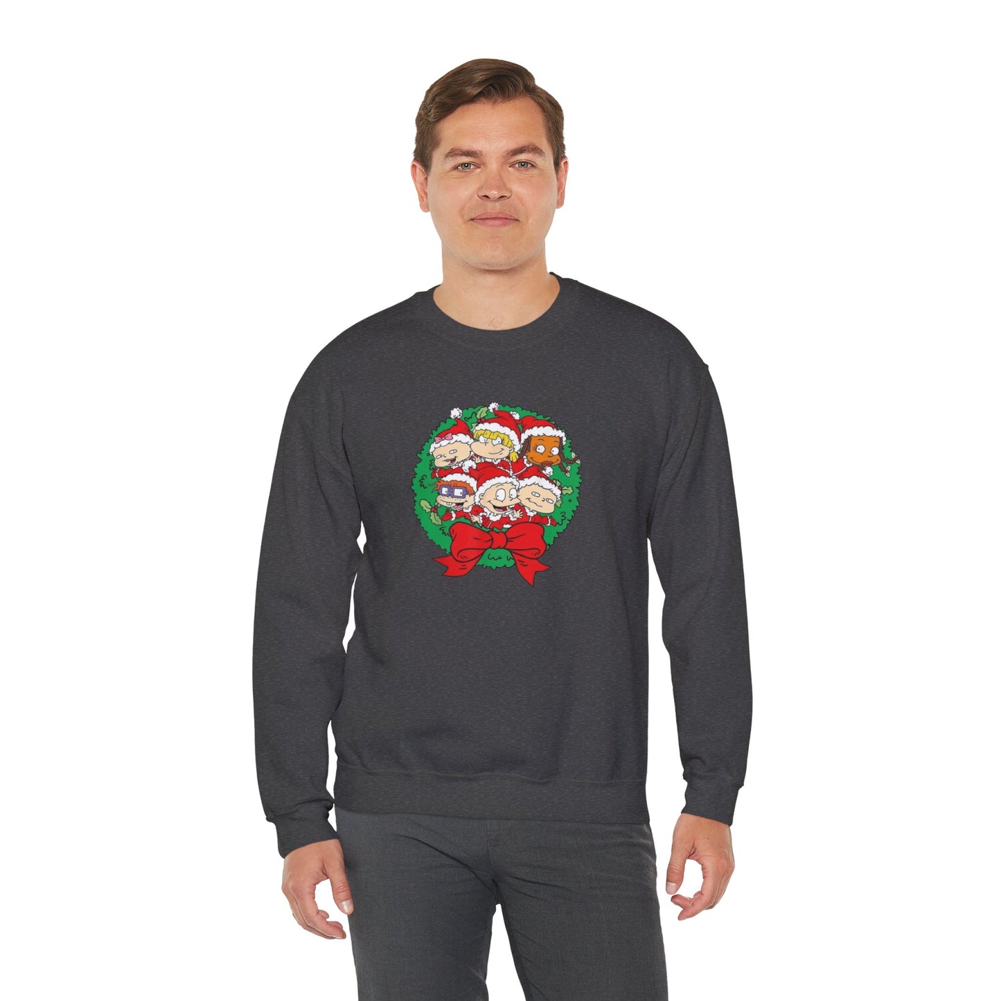 Rugrats Christmas Unisex Heavy Blend™ Crewneck Sweatshirt