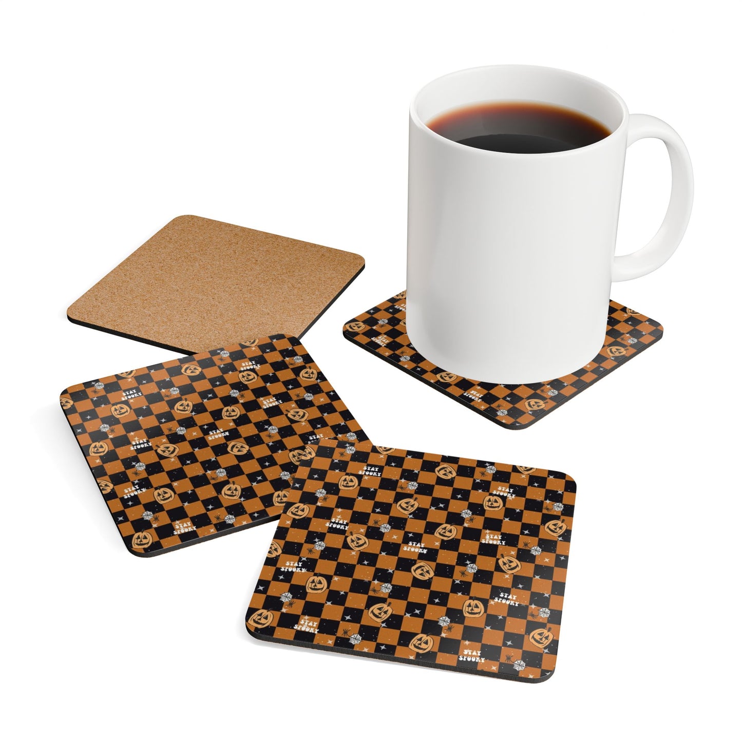 Corkwood Coaster Set