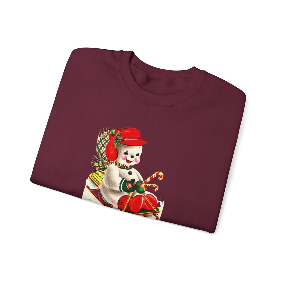 Vintage Christmas Unisex Heavy Blend™ Crewneck Sweatshirt