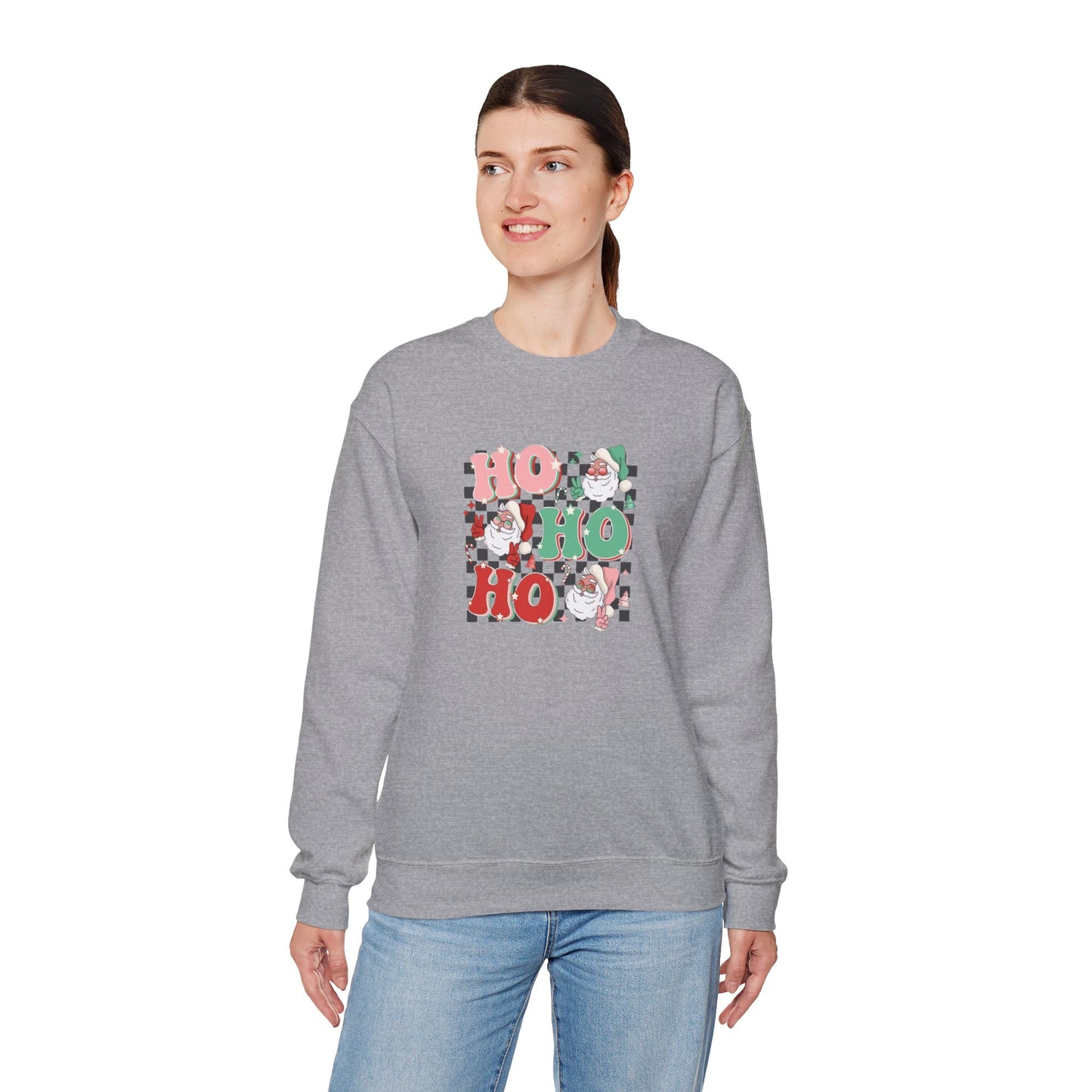 Ho Ho Ho Heavy Blend™ Crewneck Sweatshirt