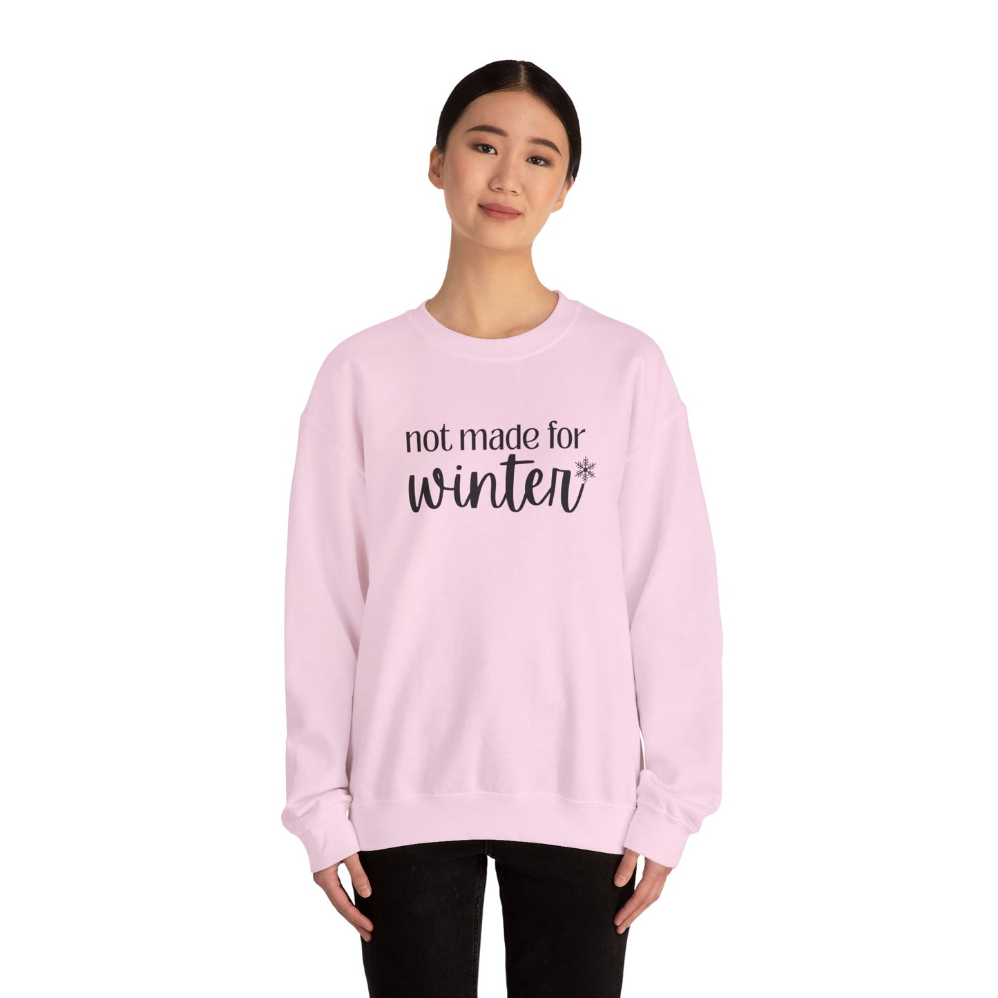Not Made For Winter Unisex Heavy Blend™ Crewneck Sweatshirt