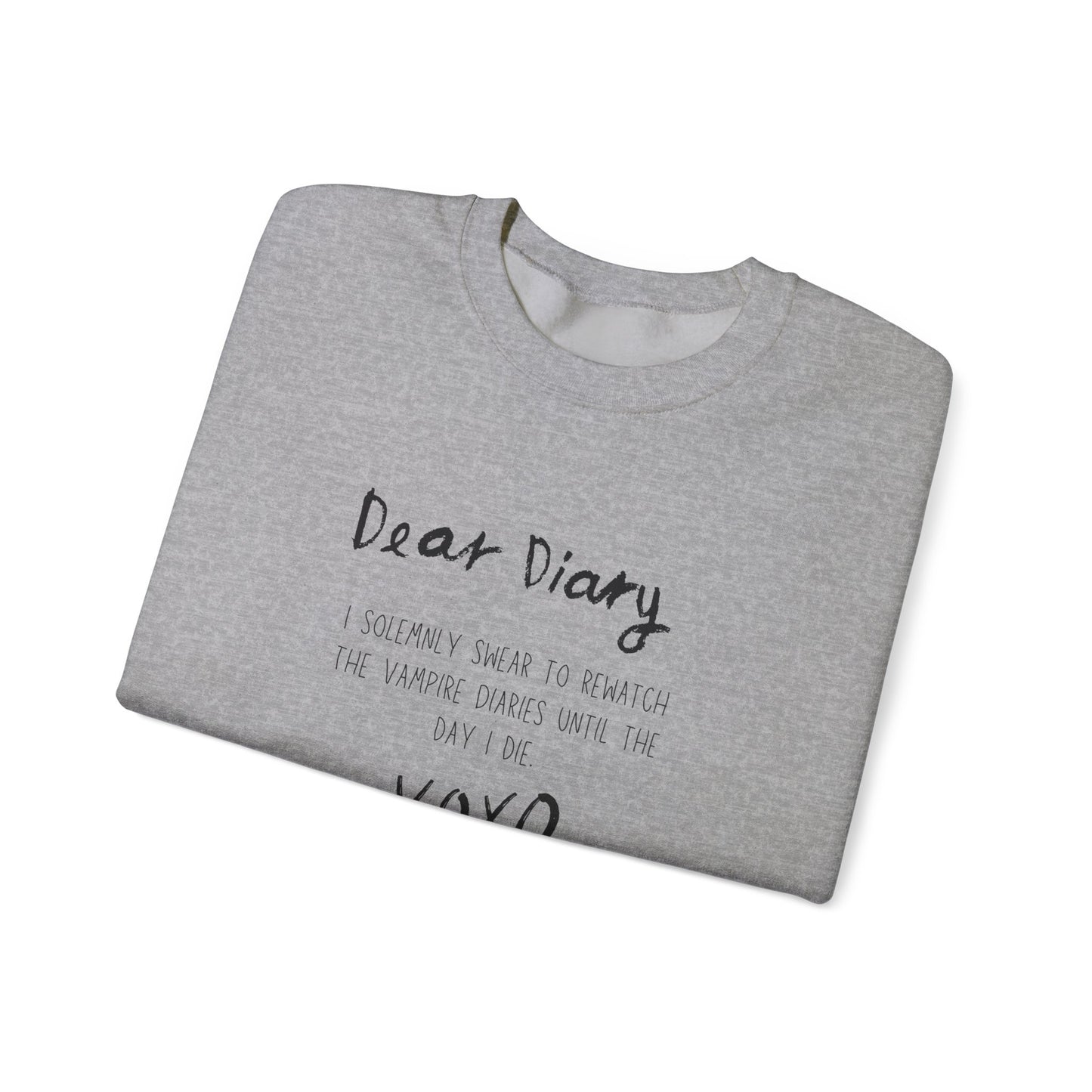 The Vampire Diaries, Dear Diary Crewneck Sweatshirt