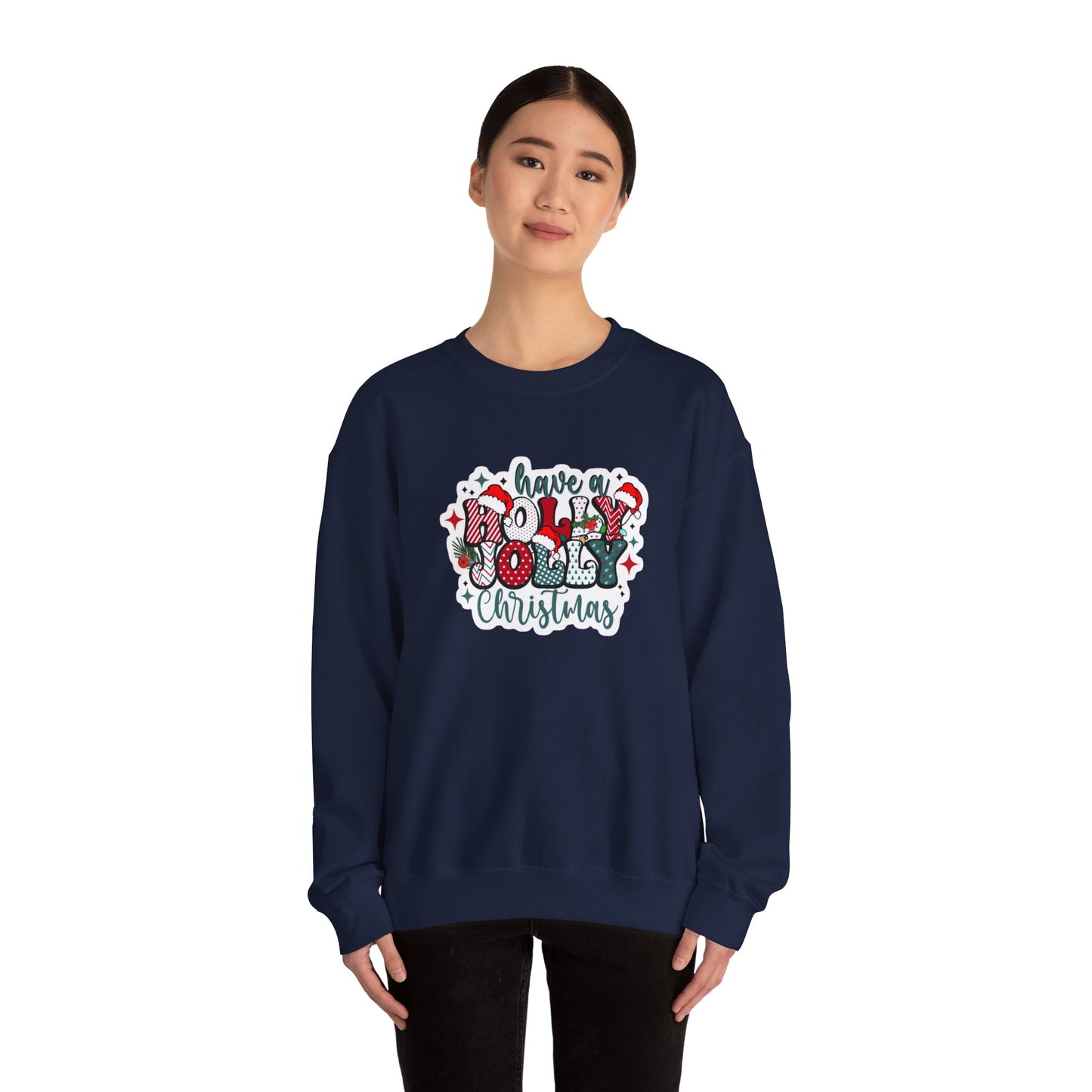 Have a Holly Jolly Christmas Heavy Blend™ Crewneck Sweatshirt
