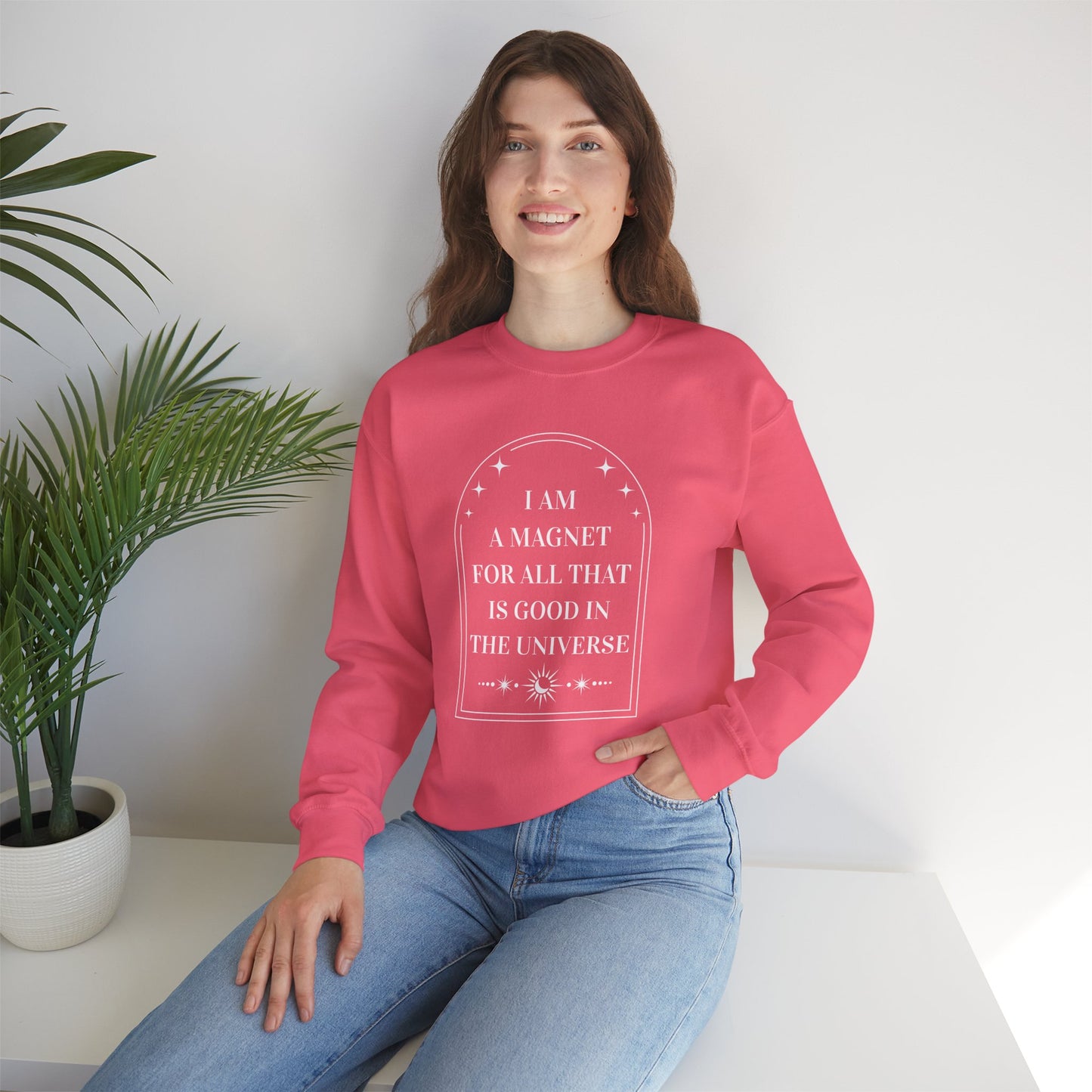 I Am A Magnet Heavy Blend™ Crewneck Sweatshirt