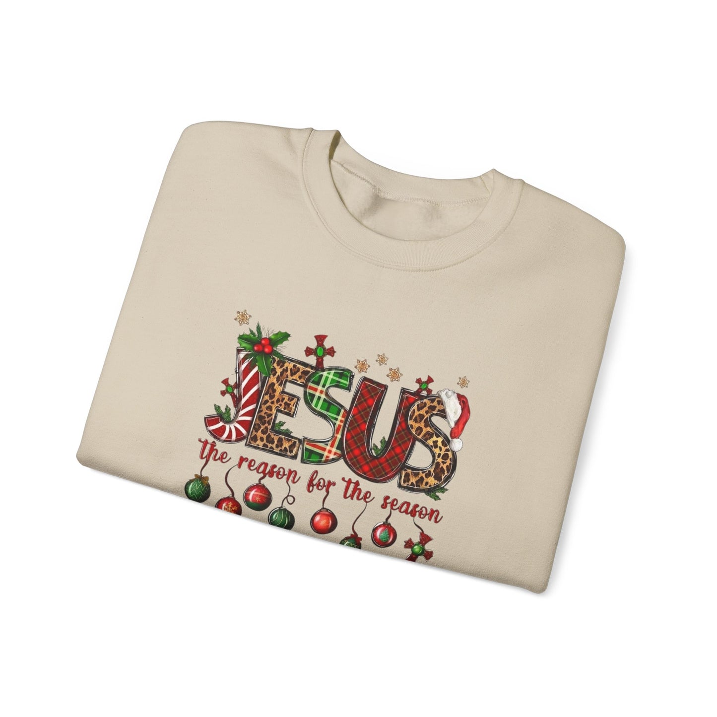 Jesus is the Reason for the Season Heavy Blend™ Crewneck Sweatshirt