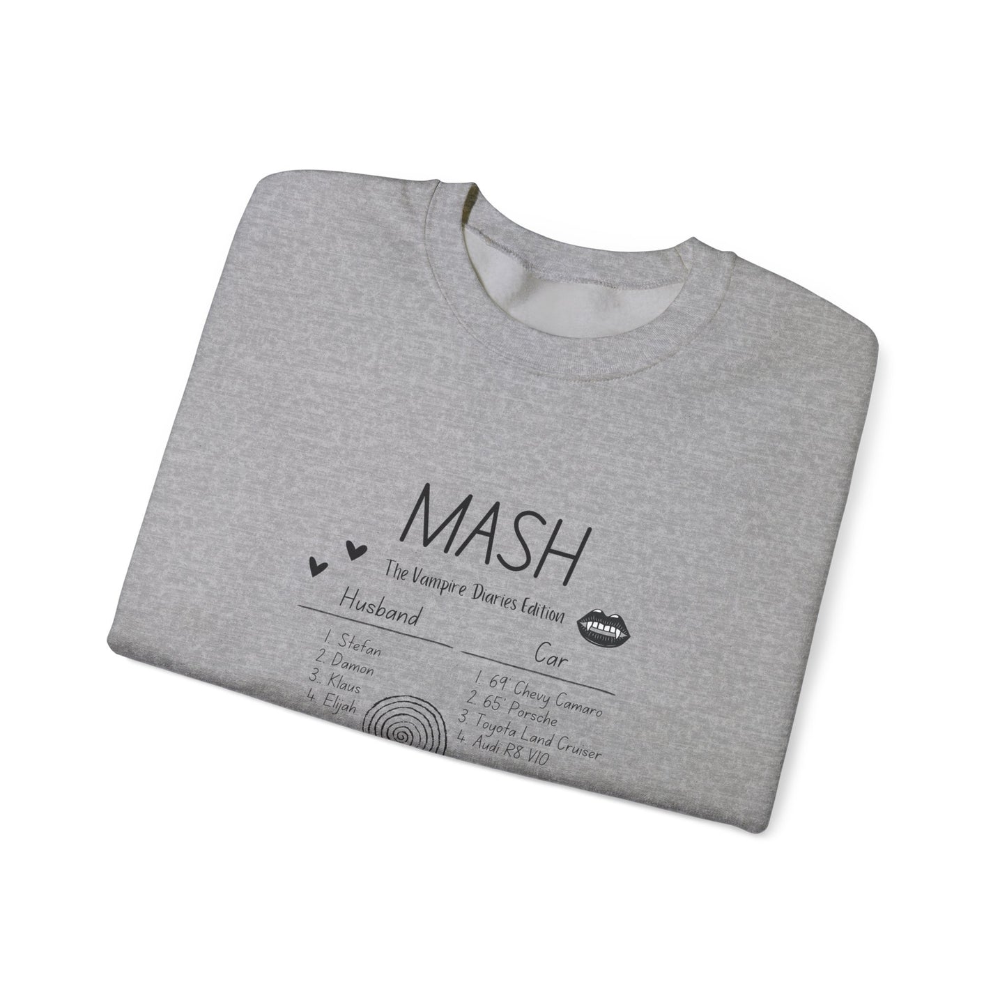 90s MASH The Vampire Diaries Edition Unisex Heavy Blend™ Crewneck Sweatshirt