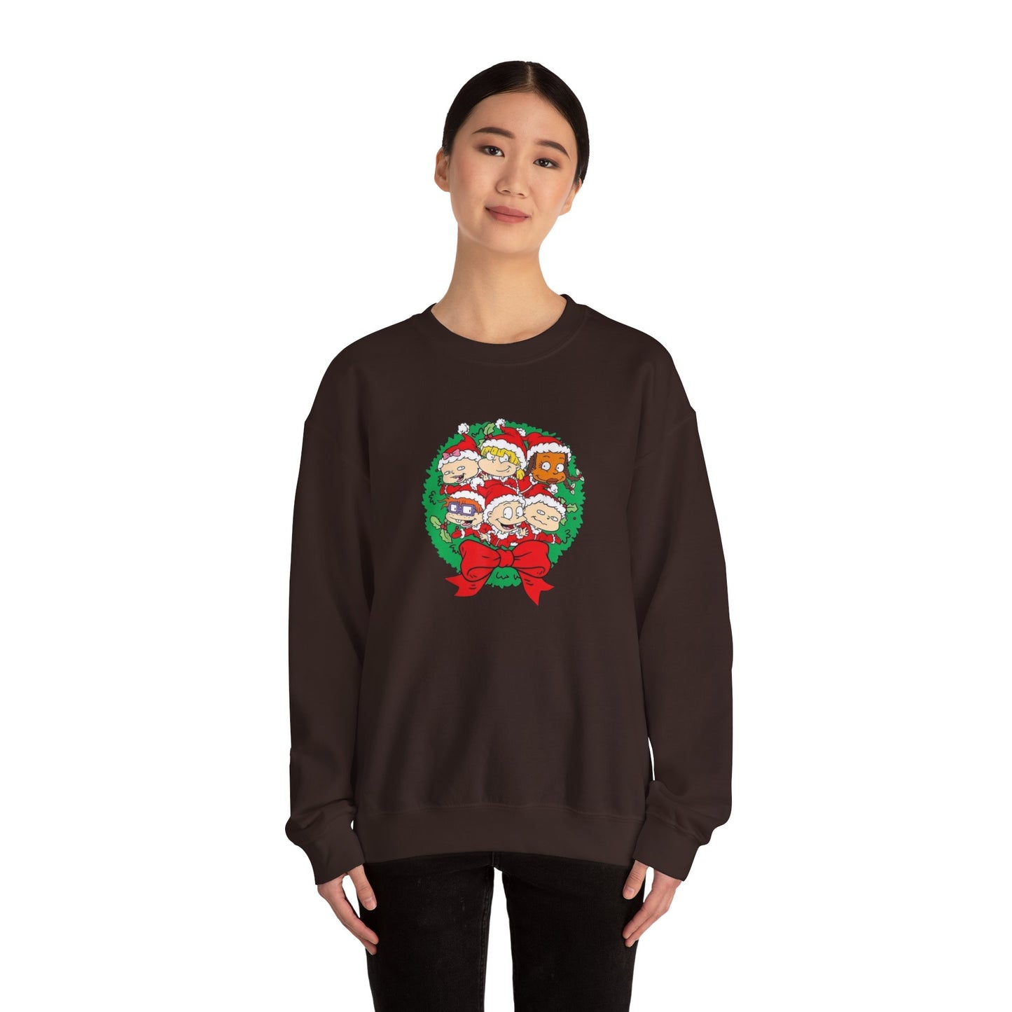 Rugrats Christmas Unisex Heavy Blend™ Crewneck Sweatshirt