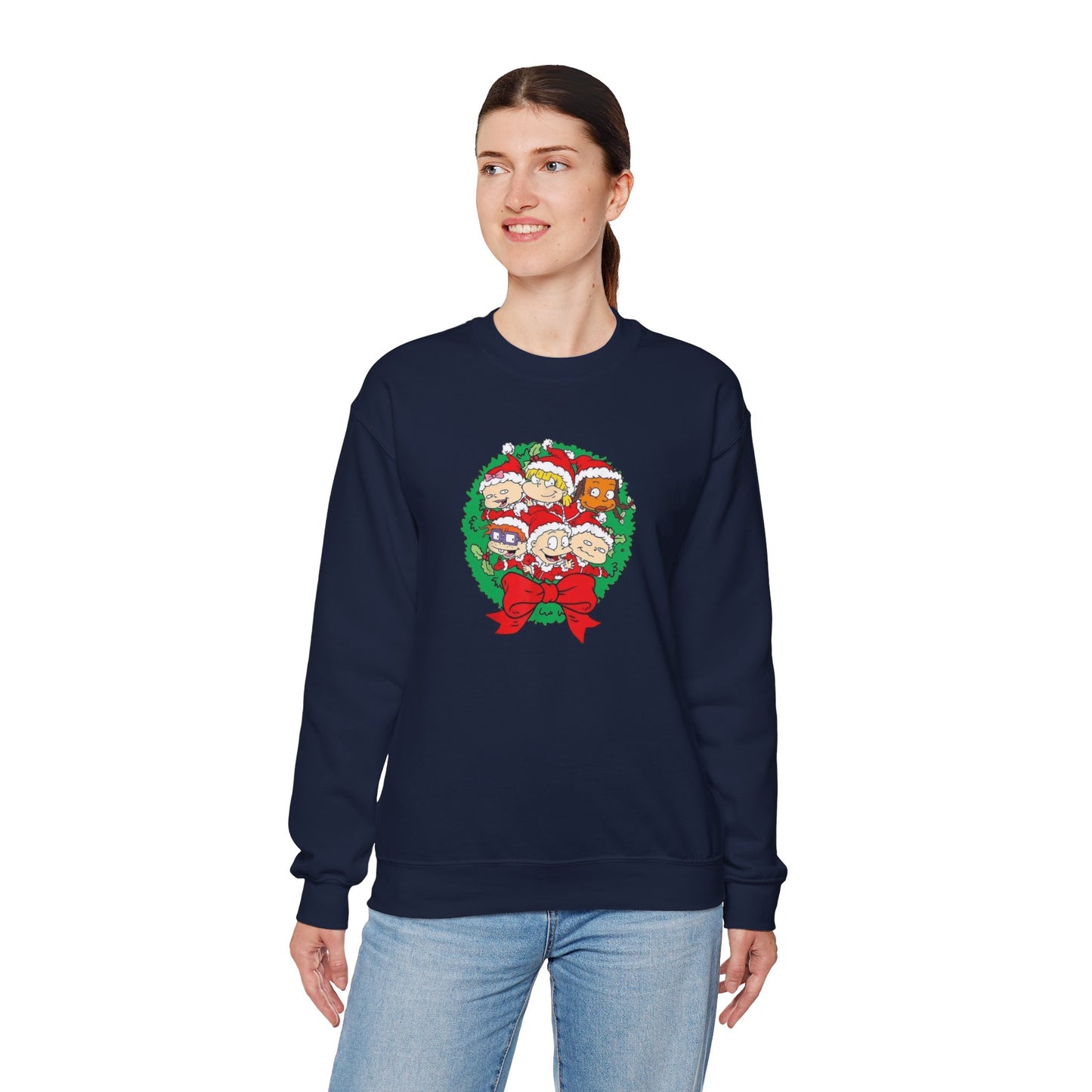 Rugrats Christmas Unisex Heavy Blend™ Crewneck Sweatshirt
