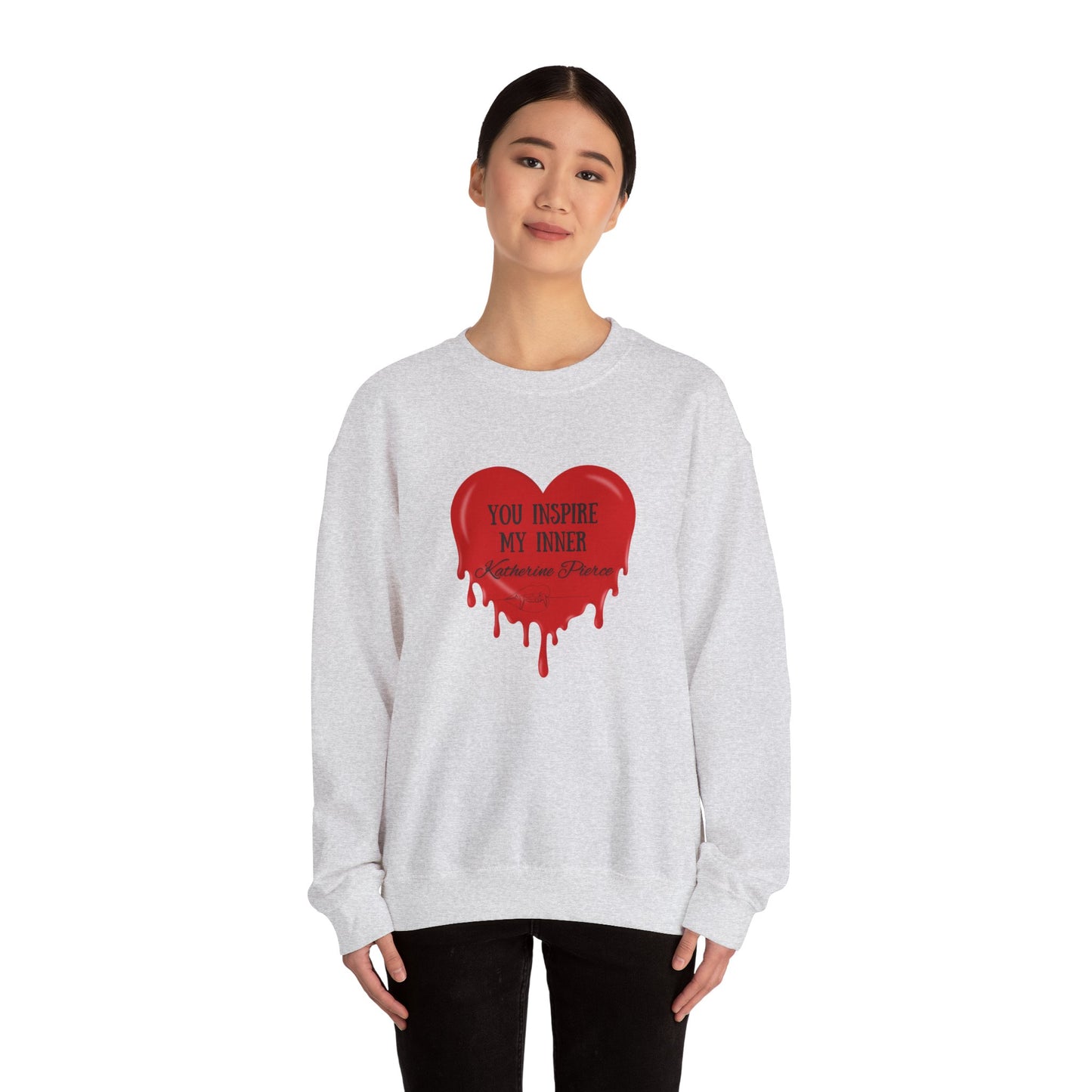 The Vampire Diaries Katherine Pierce Unisex Heavy Blend™ Crewneck Sweatshirt