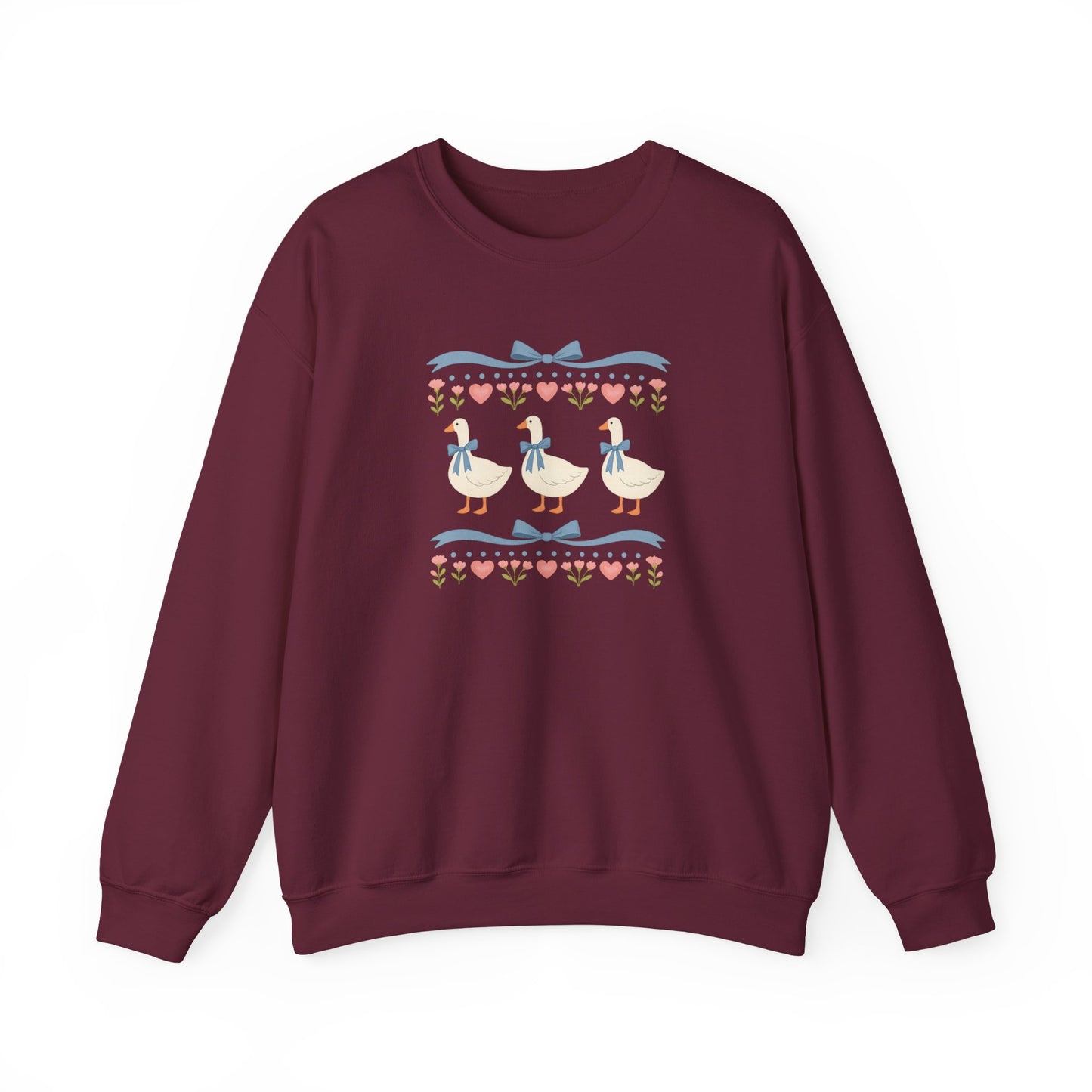 Vintage Geese Unisex Heavy Blend™ Crewneck Sweatshirt