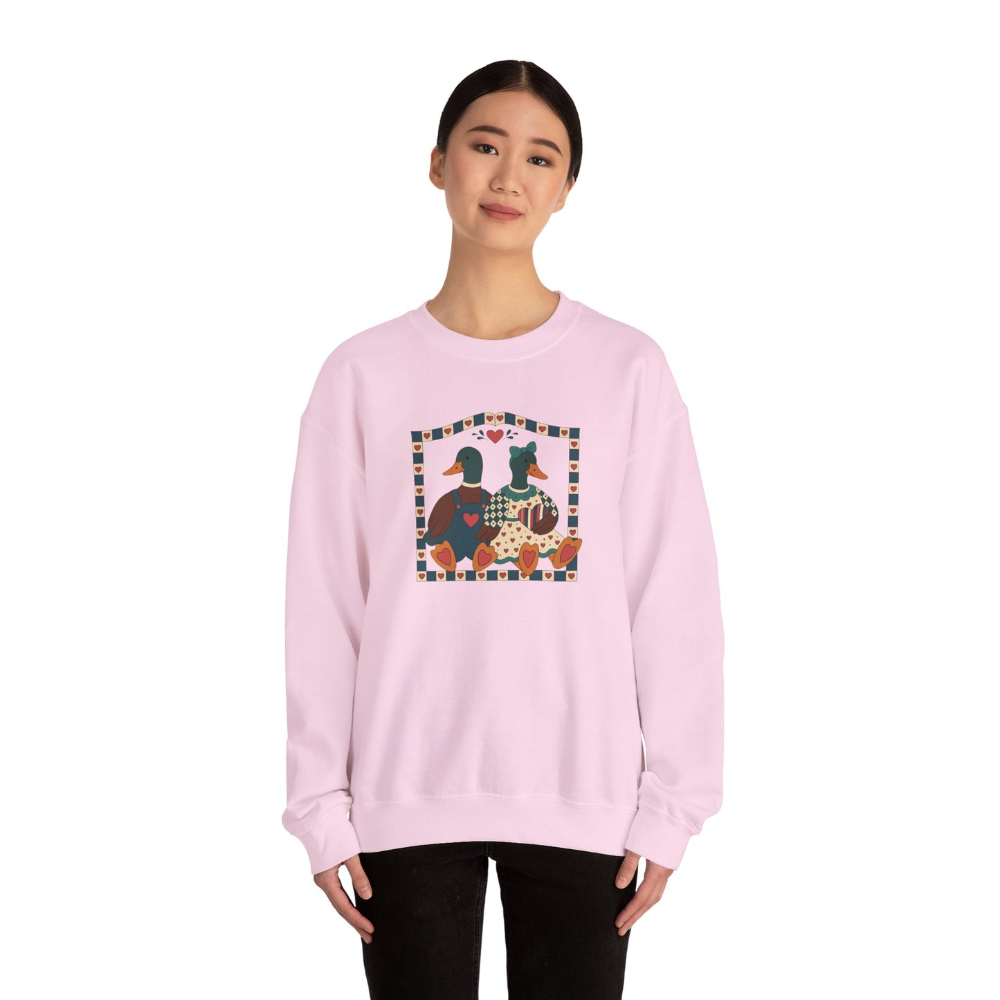 Vintage Geese Unisex Heavy Blend™ Crewneck Sweatshirt