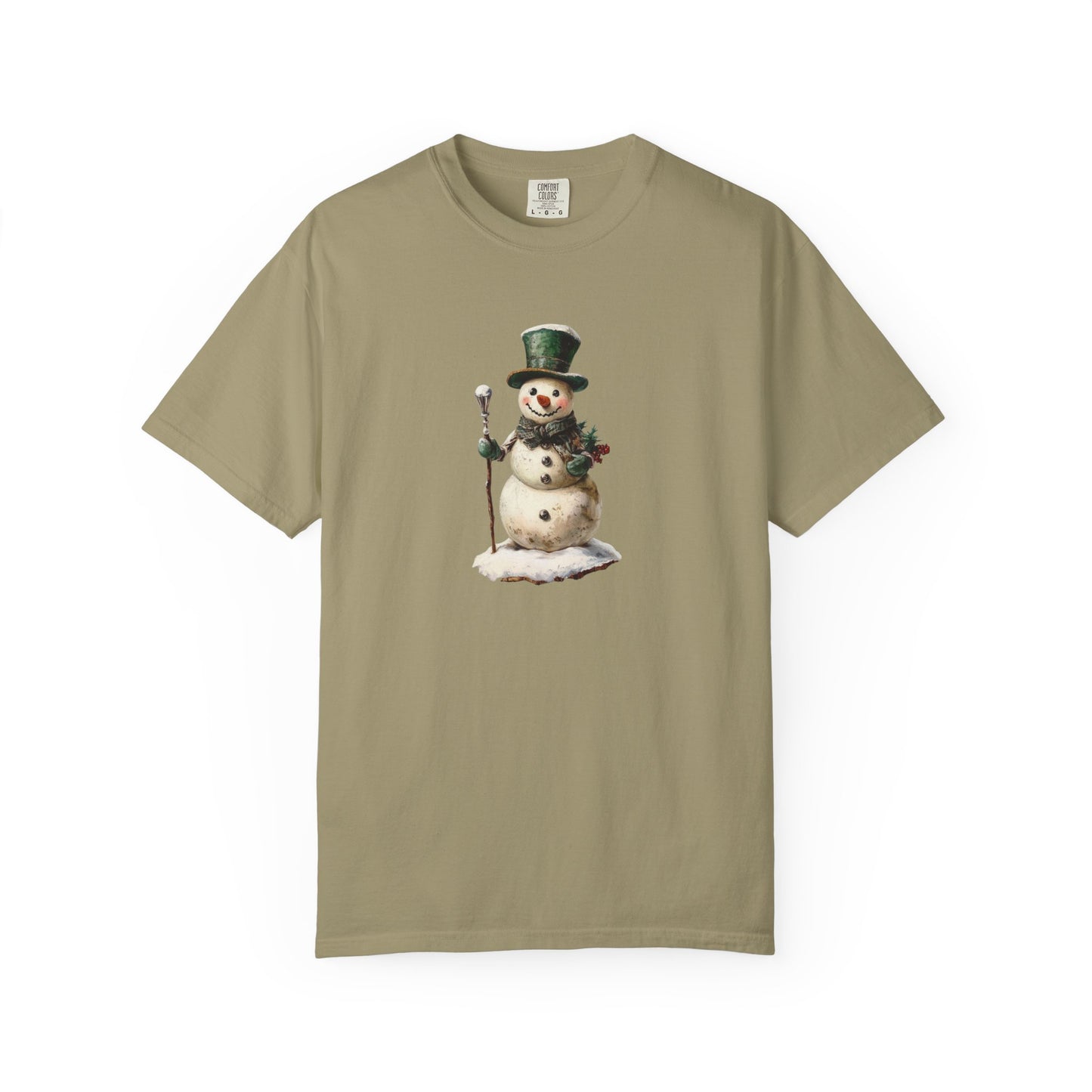 Snowman Unisex Garment-Dyed T-shirt