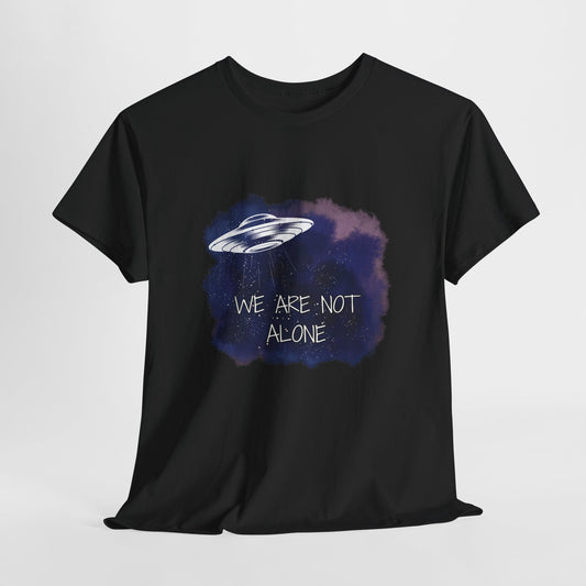 We are not alone Unisex Heavy Cotton Tee