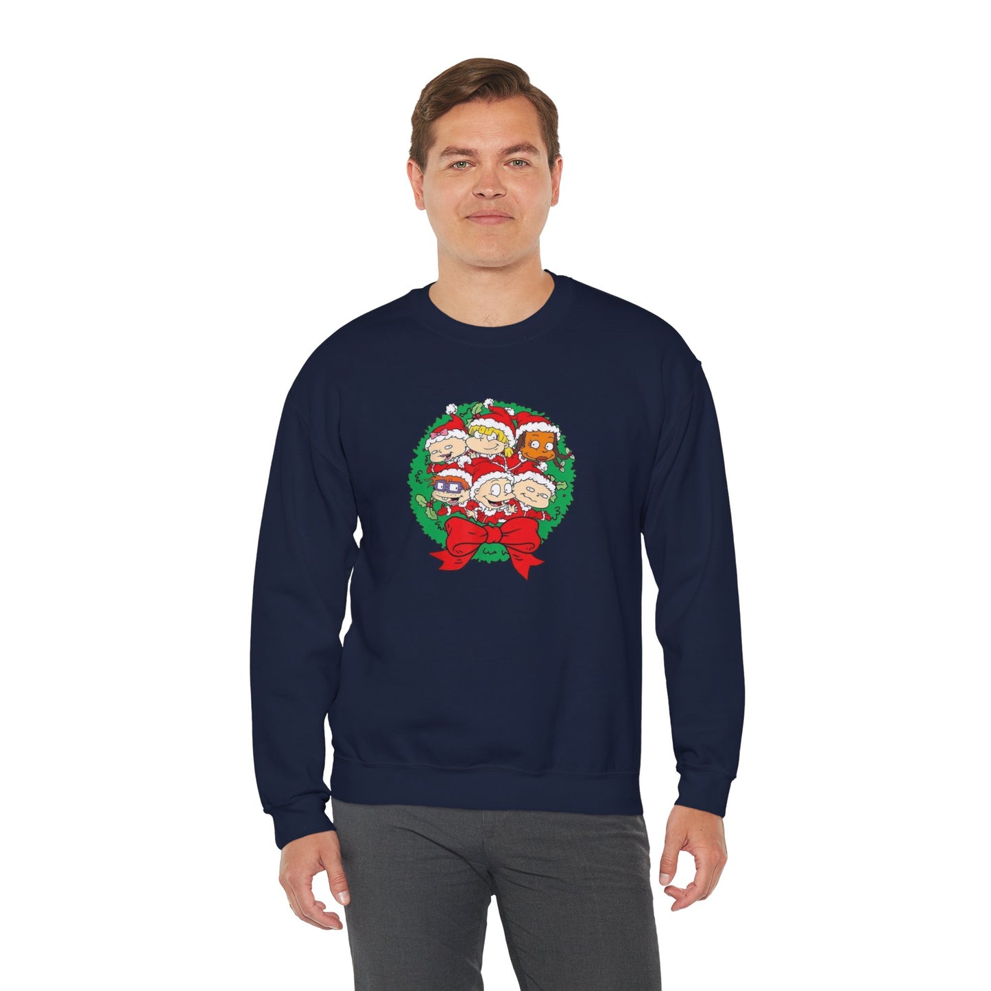 Rugrats Christmas Unisex Heavy Blend™ Crewneck Sweatshirt