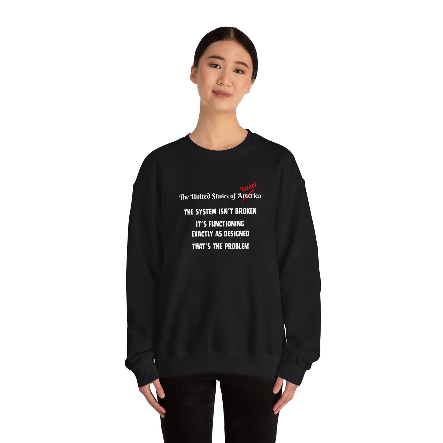 The System Unisex Heavy Blend™ Crewneck Sweatshirt