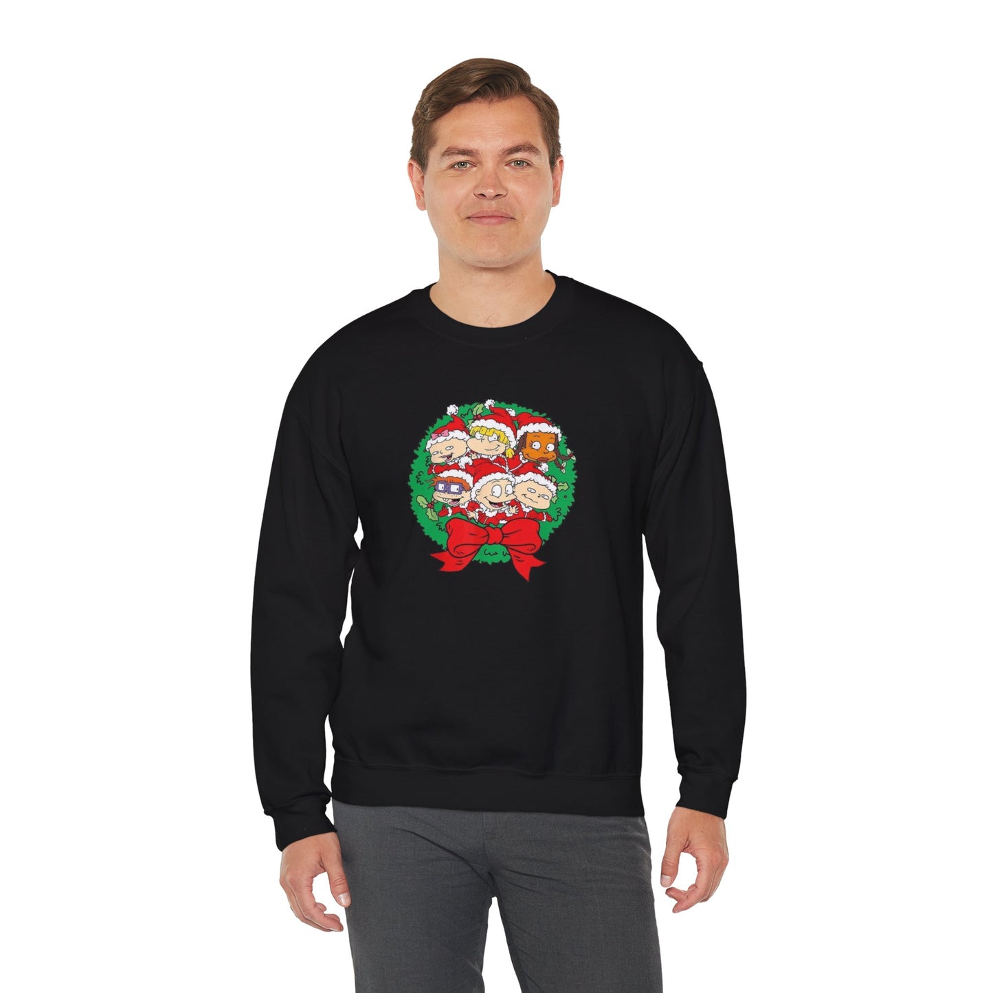 Rugrats Christmas Unisex Heavy Blend™ Crewneck Sweatshirt
