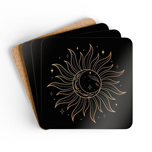 Corkwood Coaster Set