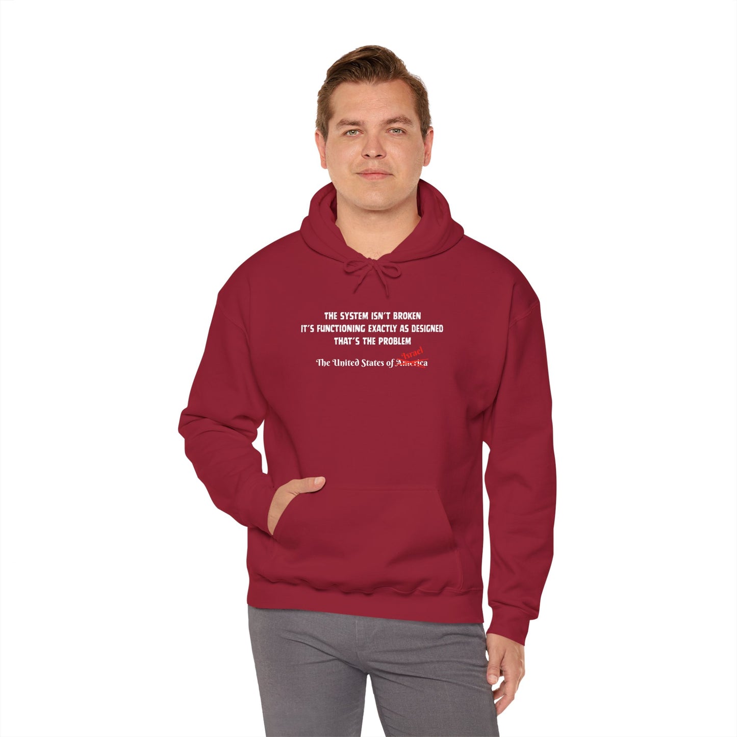 The System Unisex Heavy Blend™ Hooded Sweatshirt