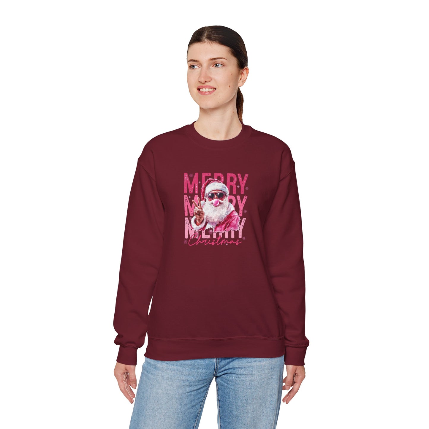 Merry Christmas Heavy Blend™ Crewneck Sweatshirt