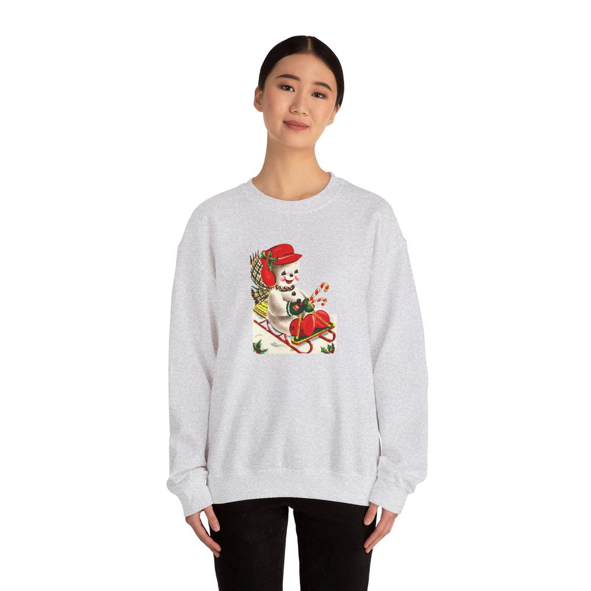 Vintage Christmas Unisex Heavy Blend™ Crewneck Sweatshirt