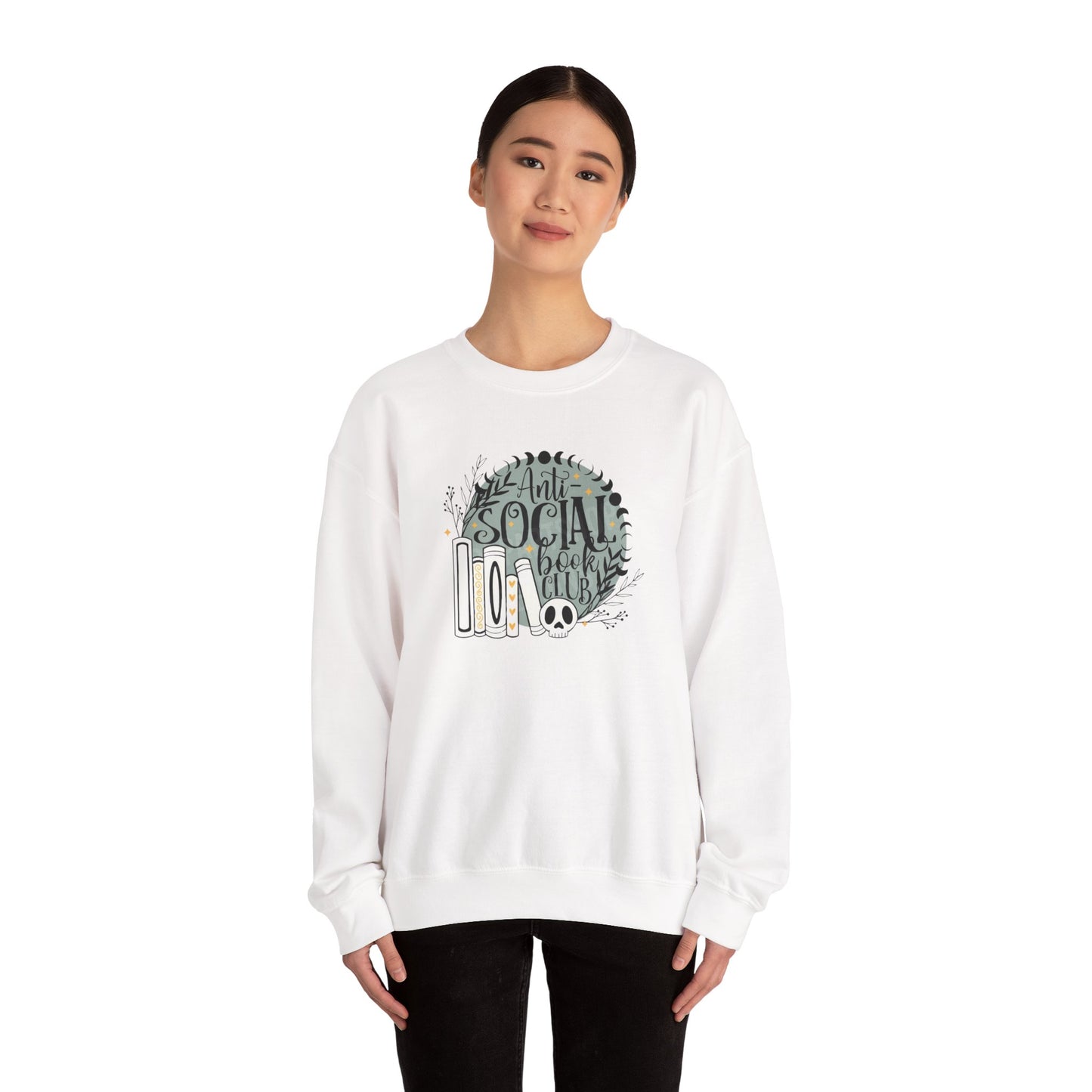 Anti-Social Book Club Heavy Blend™ Crewneck Sweatshirt