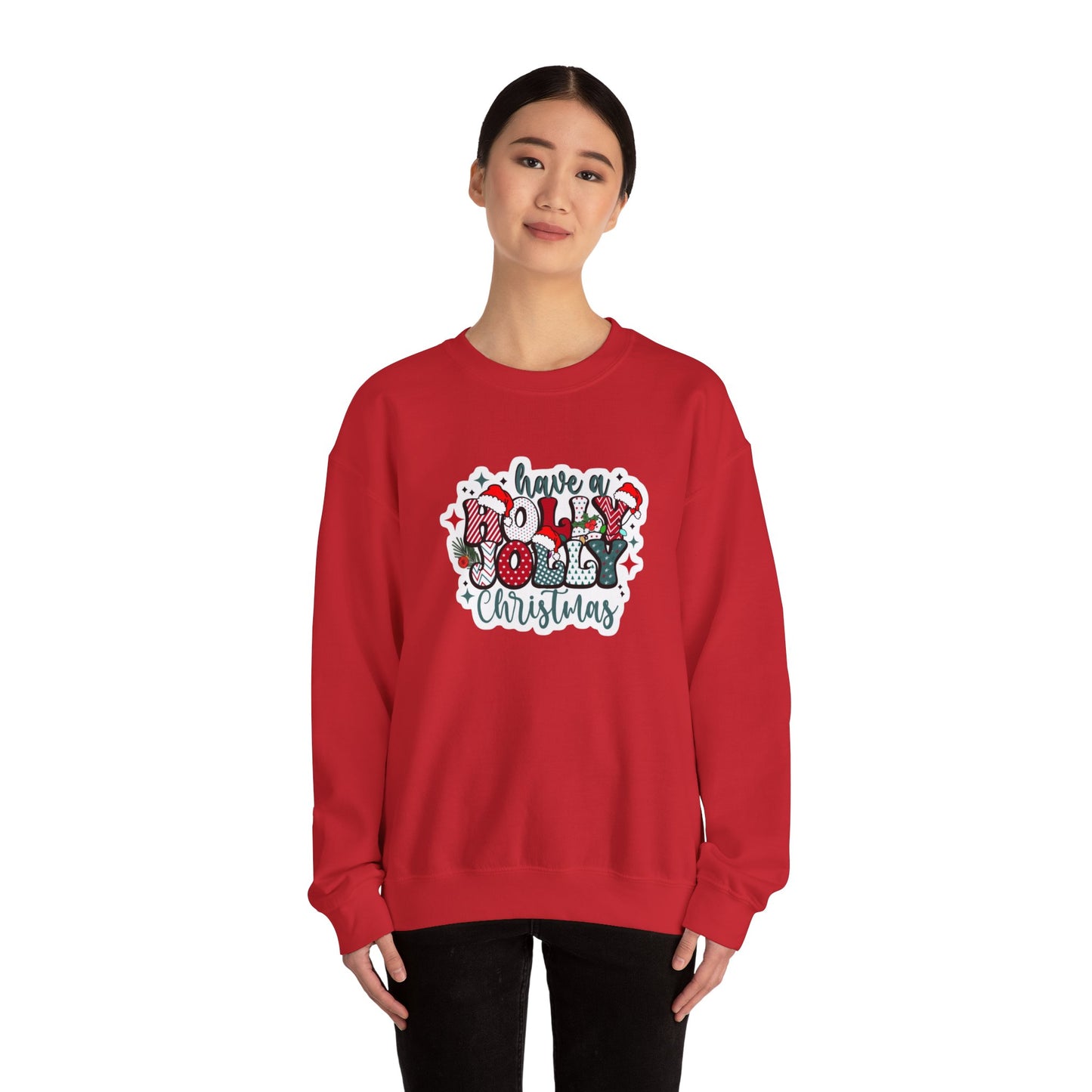 Have a Holly Jolly Christmas Heavy Blend™ Crewneck Sweatshirt