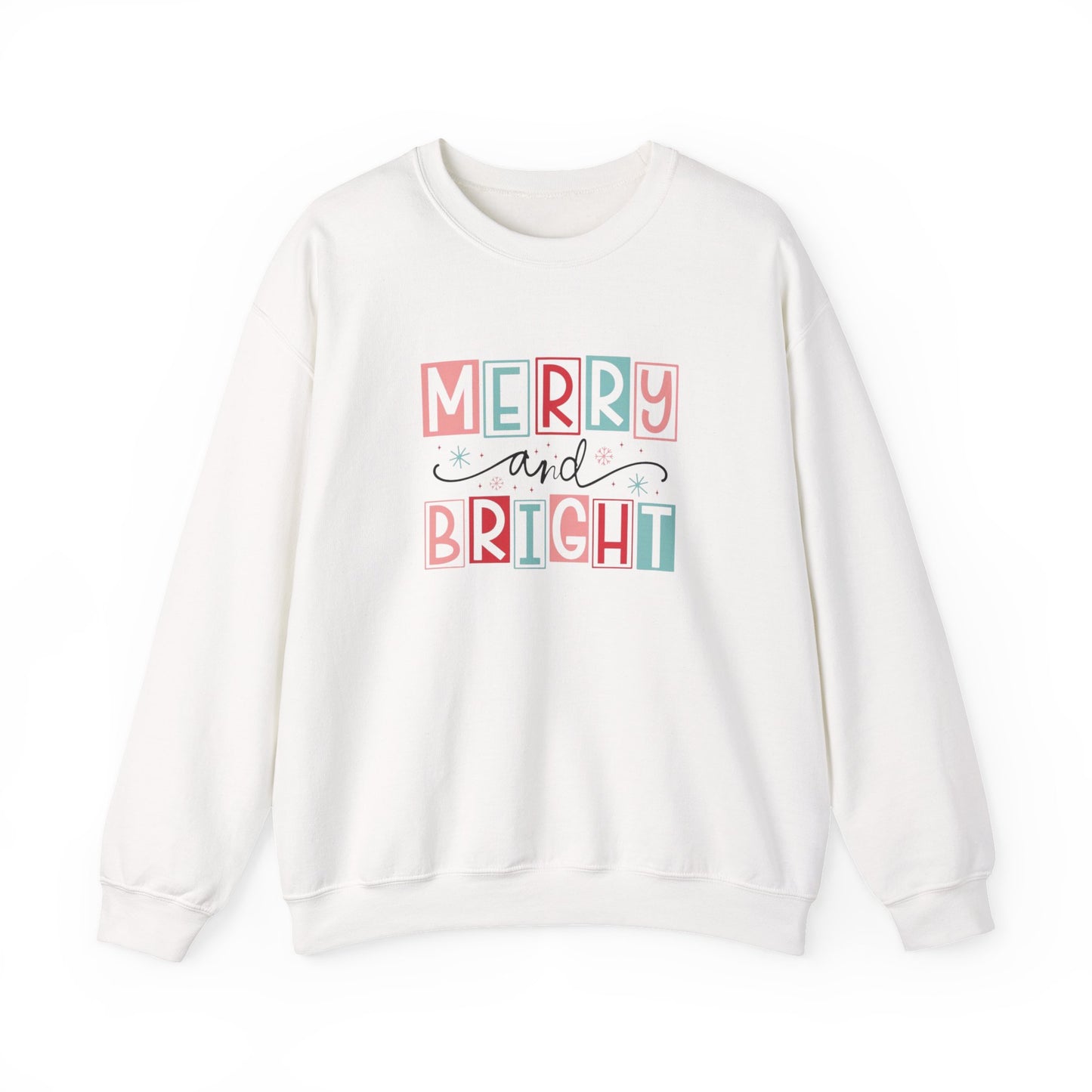 Merry & Bright Unisex Heavy Blend™ Crewneck Sweatshirt