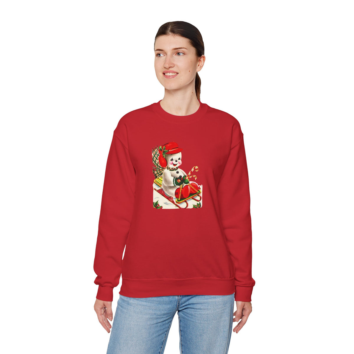 Vintage Christmas Unisex Heavy Blend™ Crewneck Sweatshirt