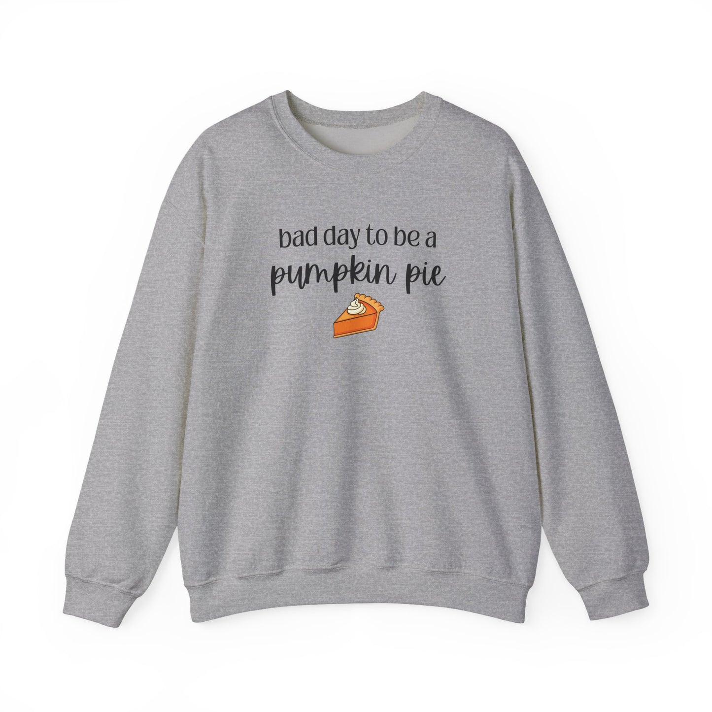 Bad Day to be a Pumpkin Pie Unisex Heavy Blend™ Crewneck Sweatshirt