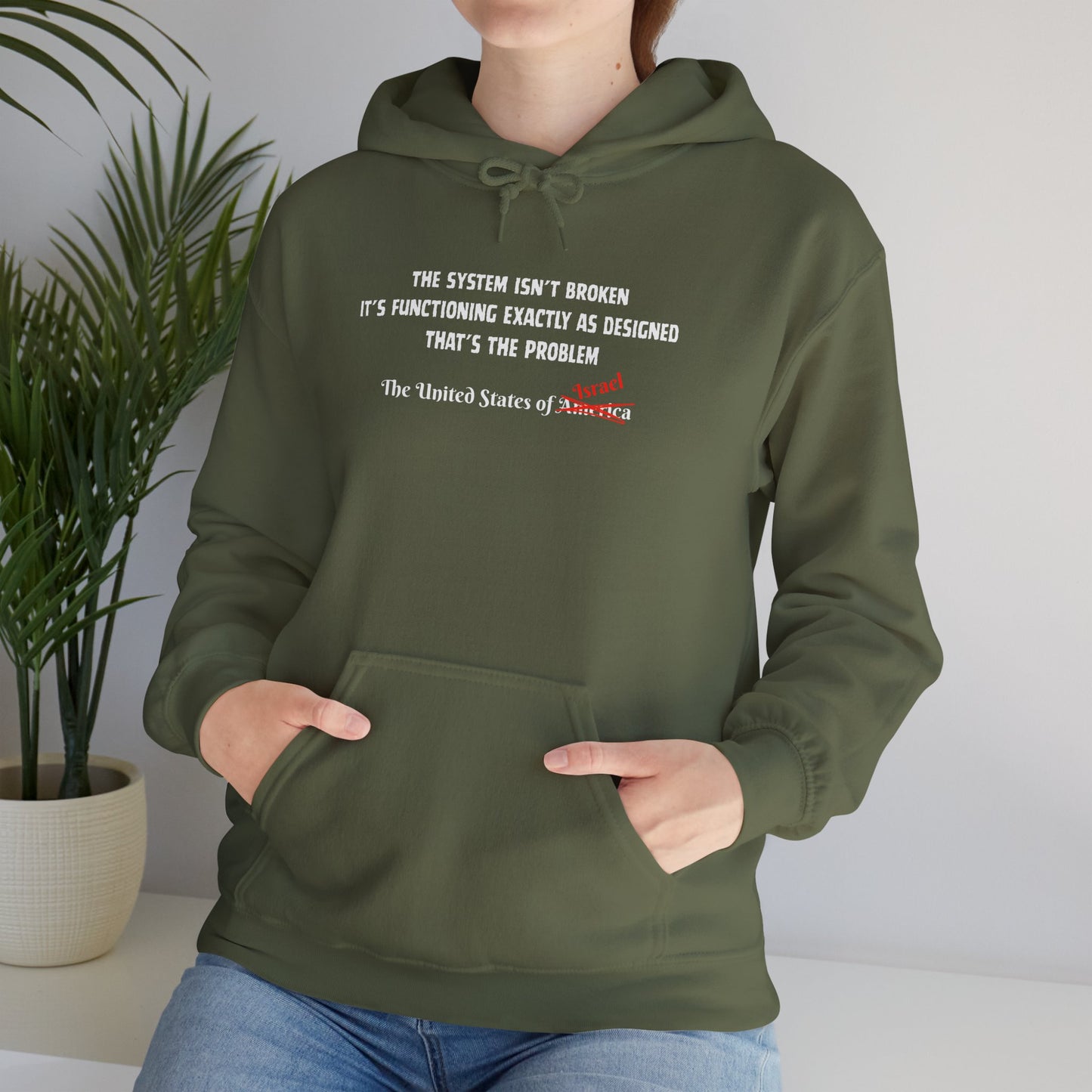 The System Unisex Heavy Blend™ Hooded Sweatshirt