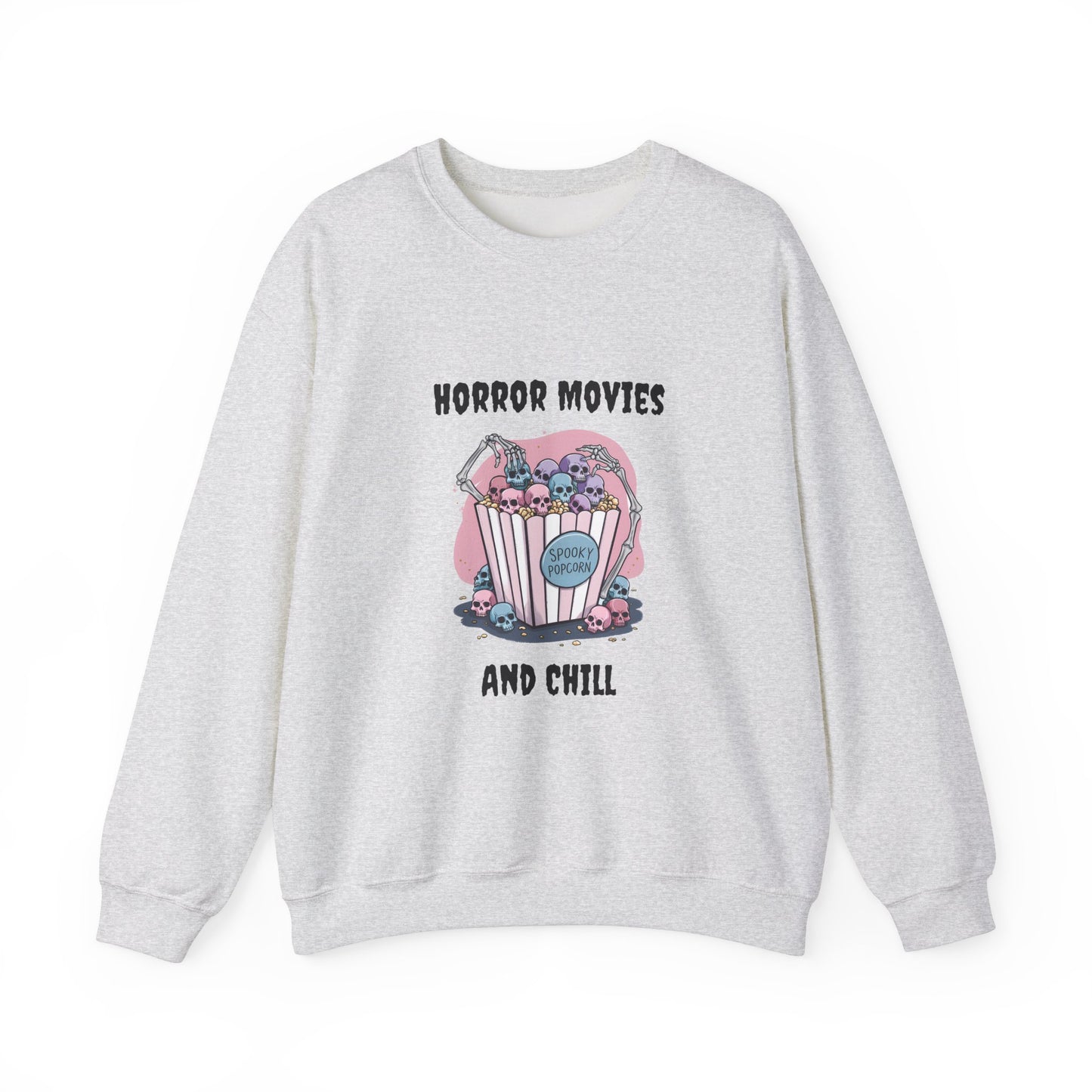 Horror Movies & Chill Unisex Heavy Blend™ Crewneck Sweatshirt